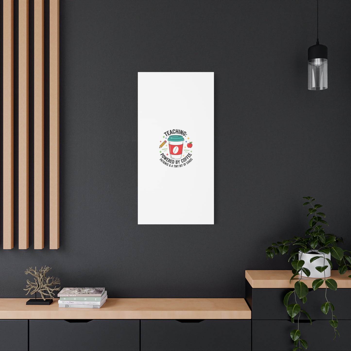 Teaching Powered by Coffee Canvas, Teacher Appreciation Gifts | Teacher Life, Classroom Humor