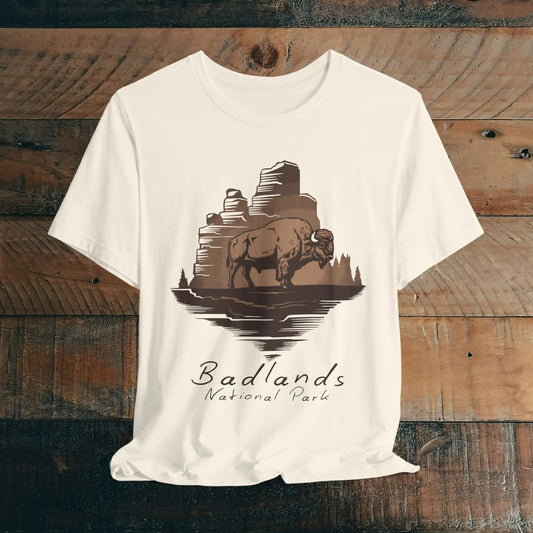 Badlands National Park T-shirt Roaming Buffalo