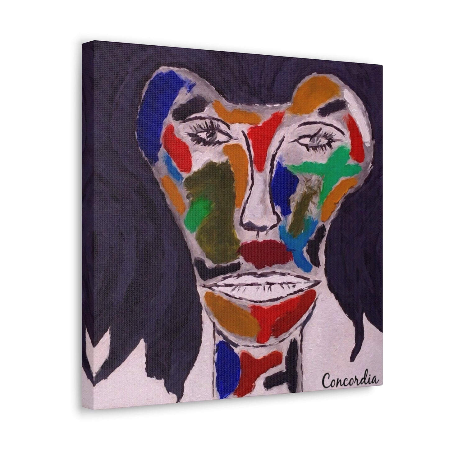 Salvador Concordia Dali - Canvas Gallery  Wrap
