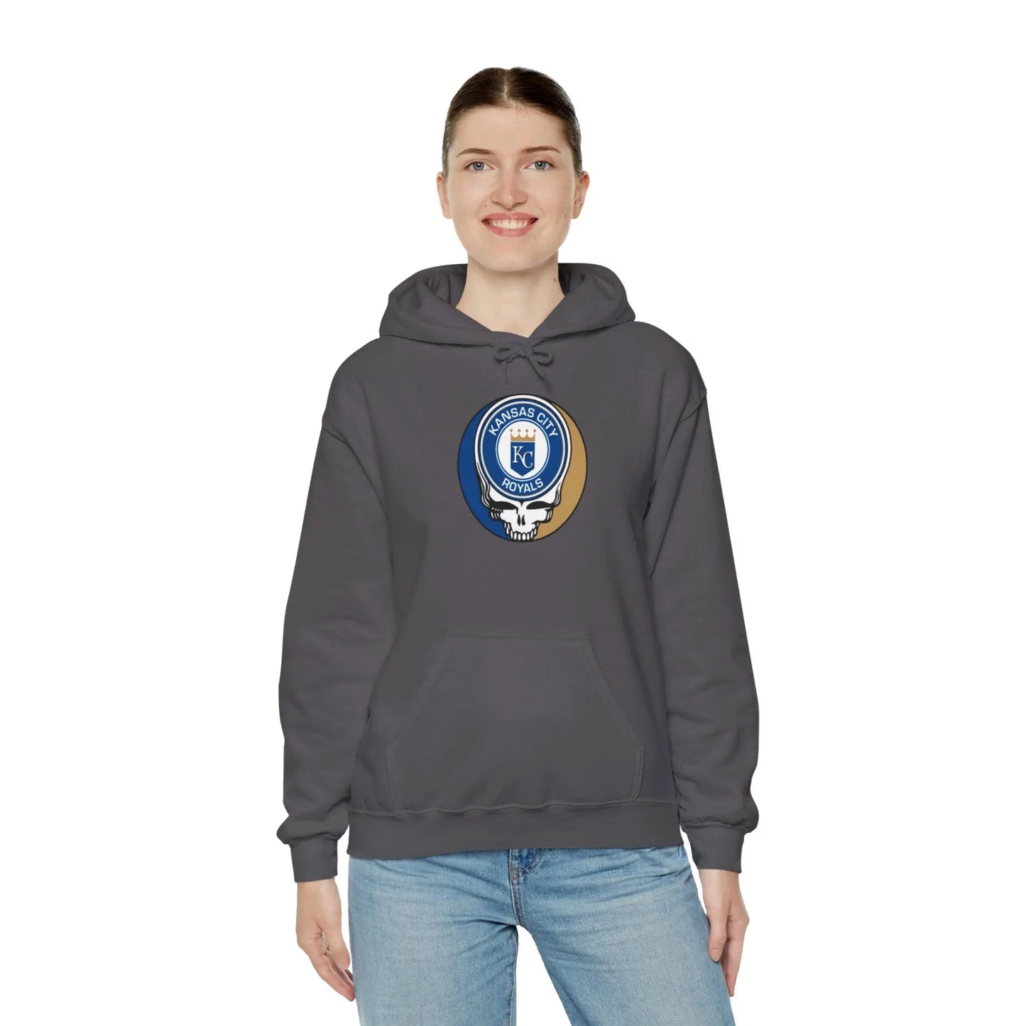 Kansas City Royals Logo Stealie × Grateful Dead Hoodie