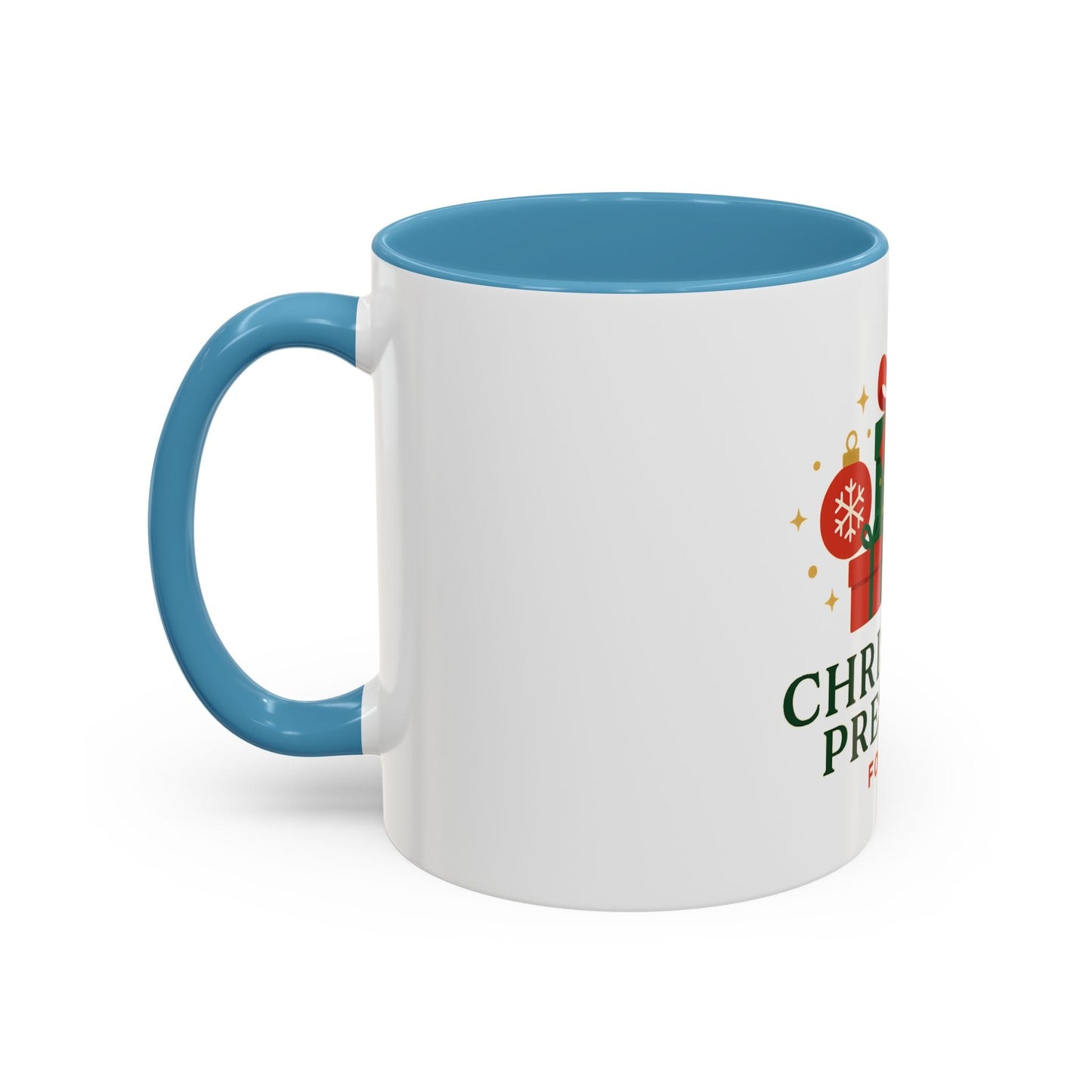 Christmas Presents Coffee Mug — Holiday Gift Mug (Accent 11/oz)