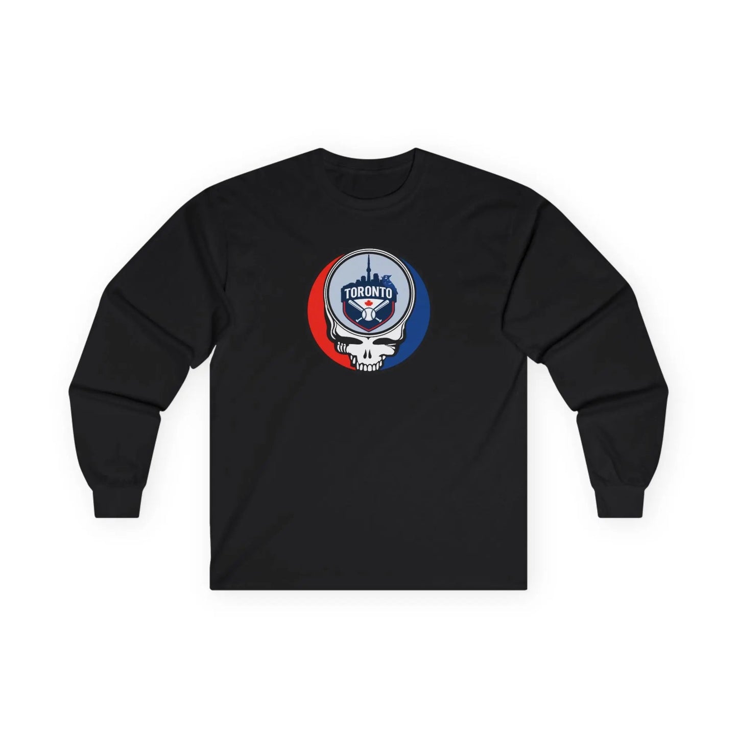 Toronto Blue Jays Original Stealie Grateful Dead Long Sleeve Shirt