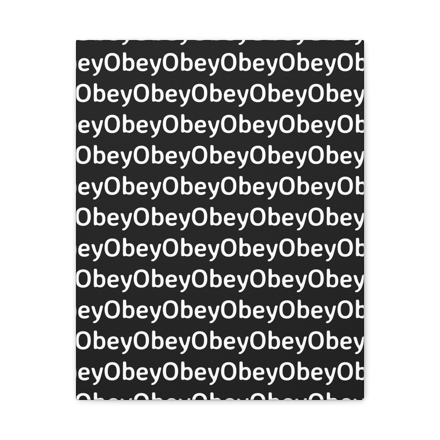 "Obey" - Classic Canvas