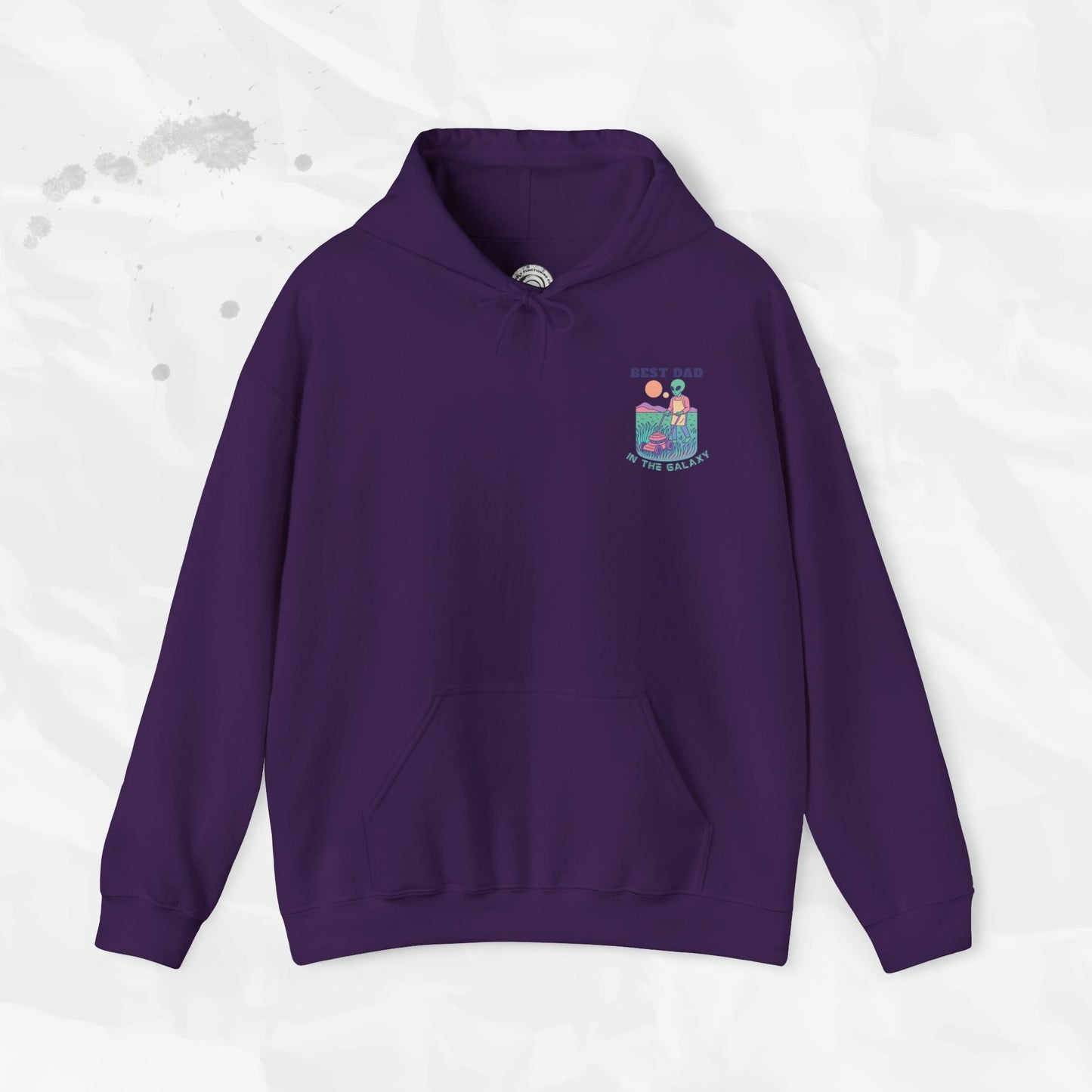 Best Dad in the Galaxy – Hoodie (Pocket Print)