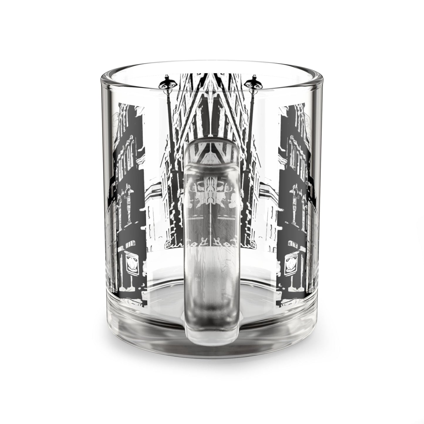 Glass Mug - "A Grand Place" - 10 oz