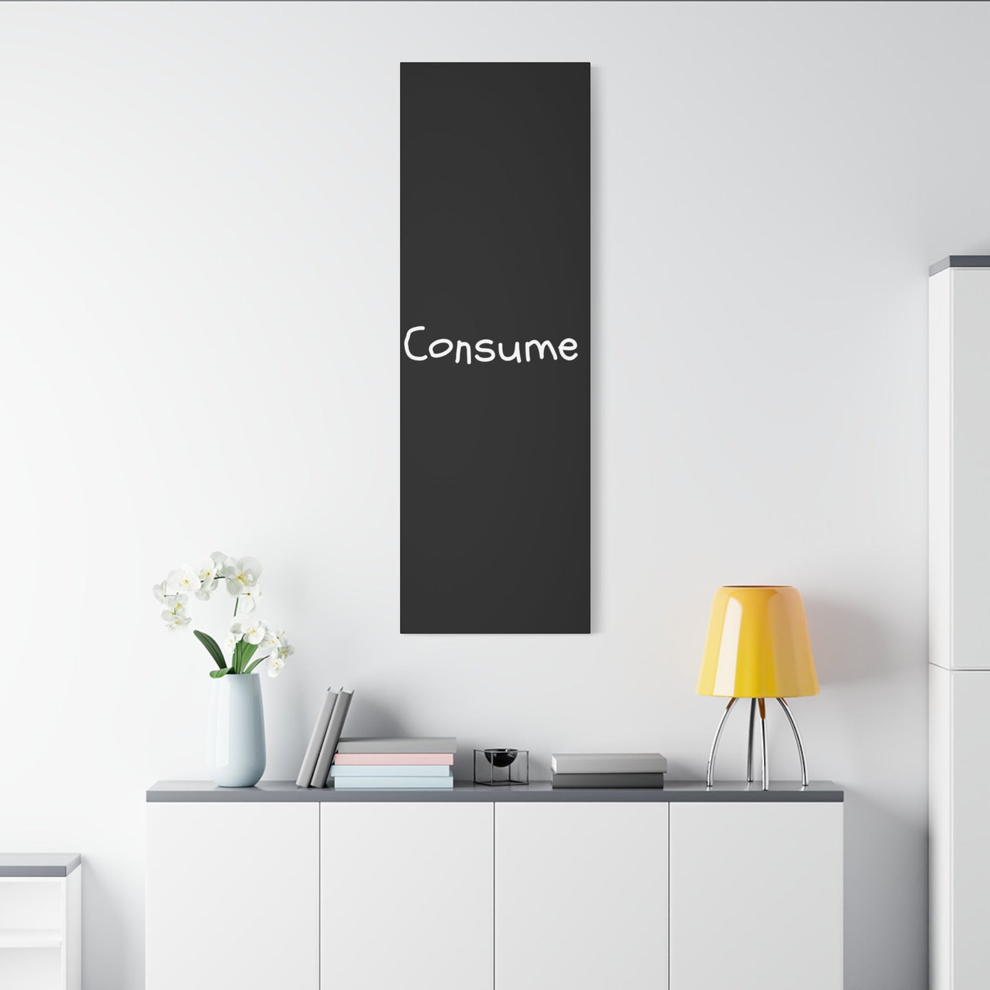Classic Canvas -"Consume"