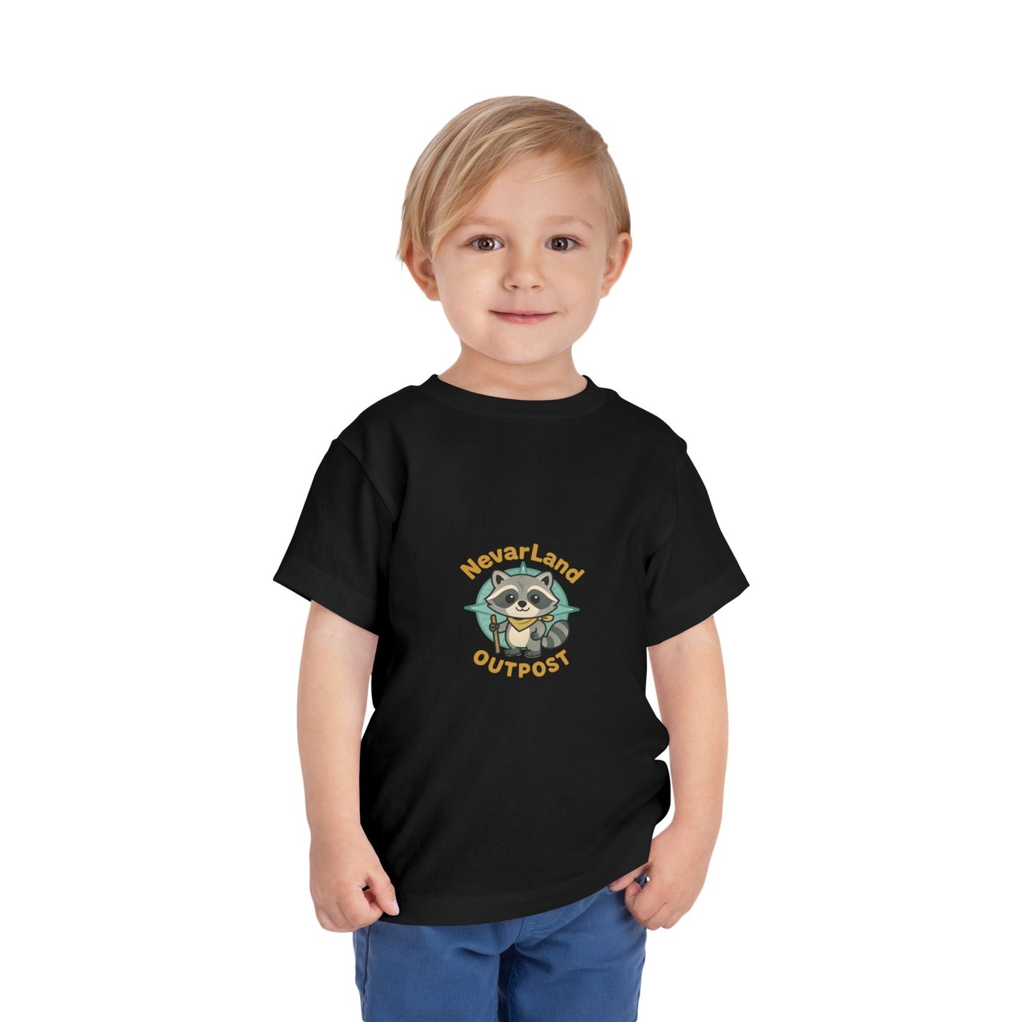 "NevarLand Outpost" Raccoon Adventure - Toddler Tee