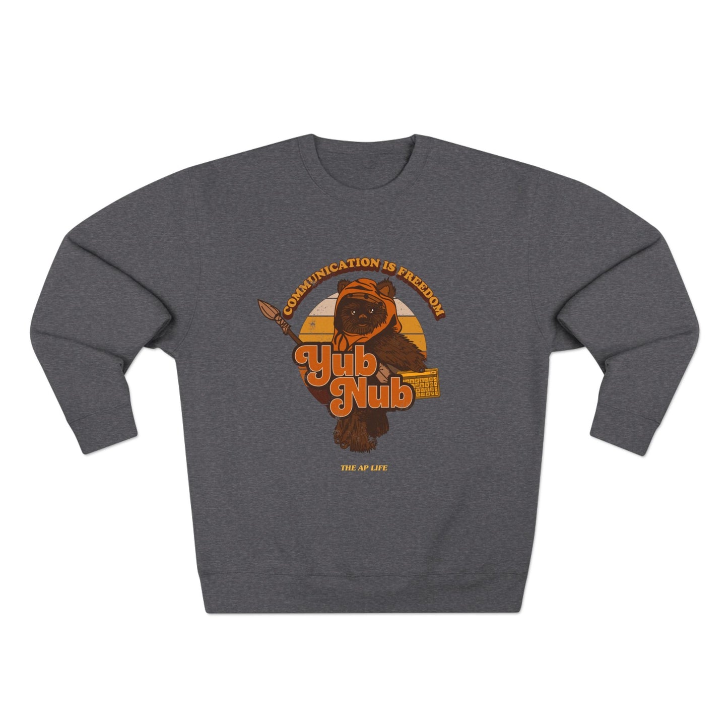 Communication is Freedom - Yub Nub - AAC - Unisex Crewneck Sweatshirt