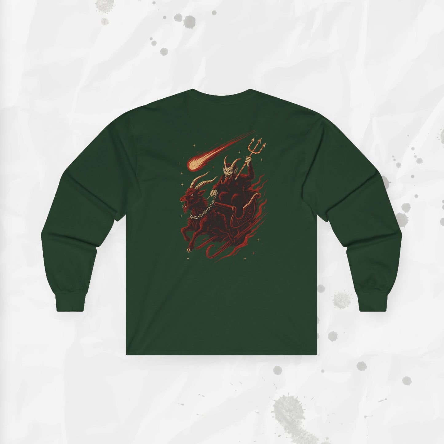 Krampus Rider – Long Sleeve T-Shirt