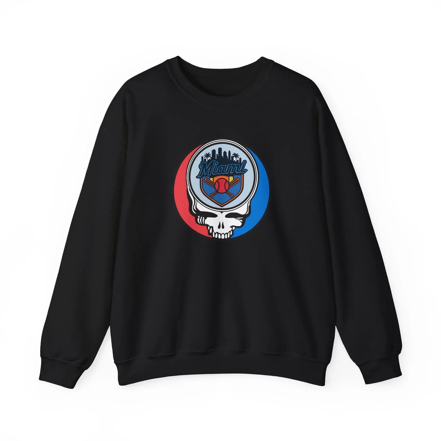 Miami Marlins Original Stealie × Grateful Dead Crewneck
