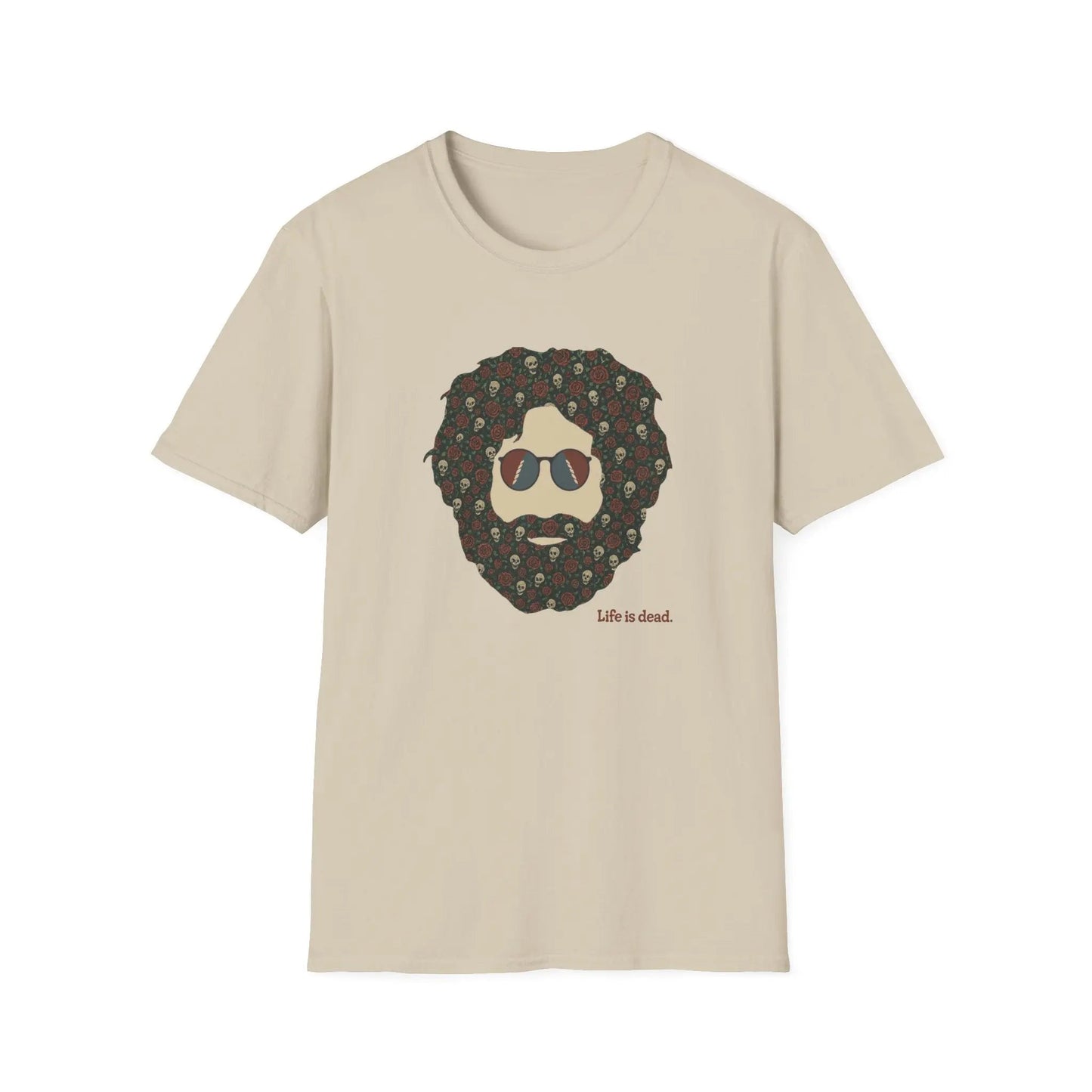 Skull & Roses Jerry Life is dead.® T-Shirt