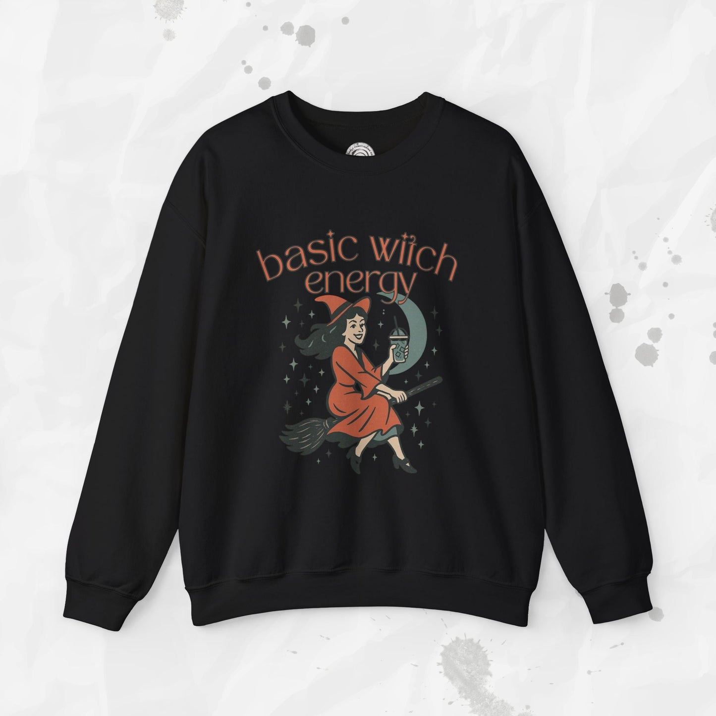 Basic Witch Energy - Crewneck Sweatshirt