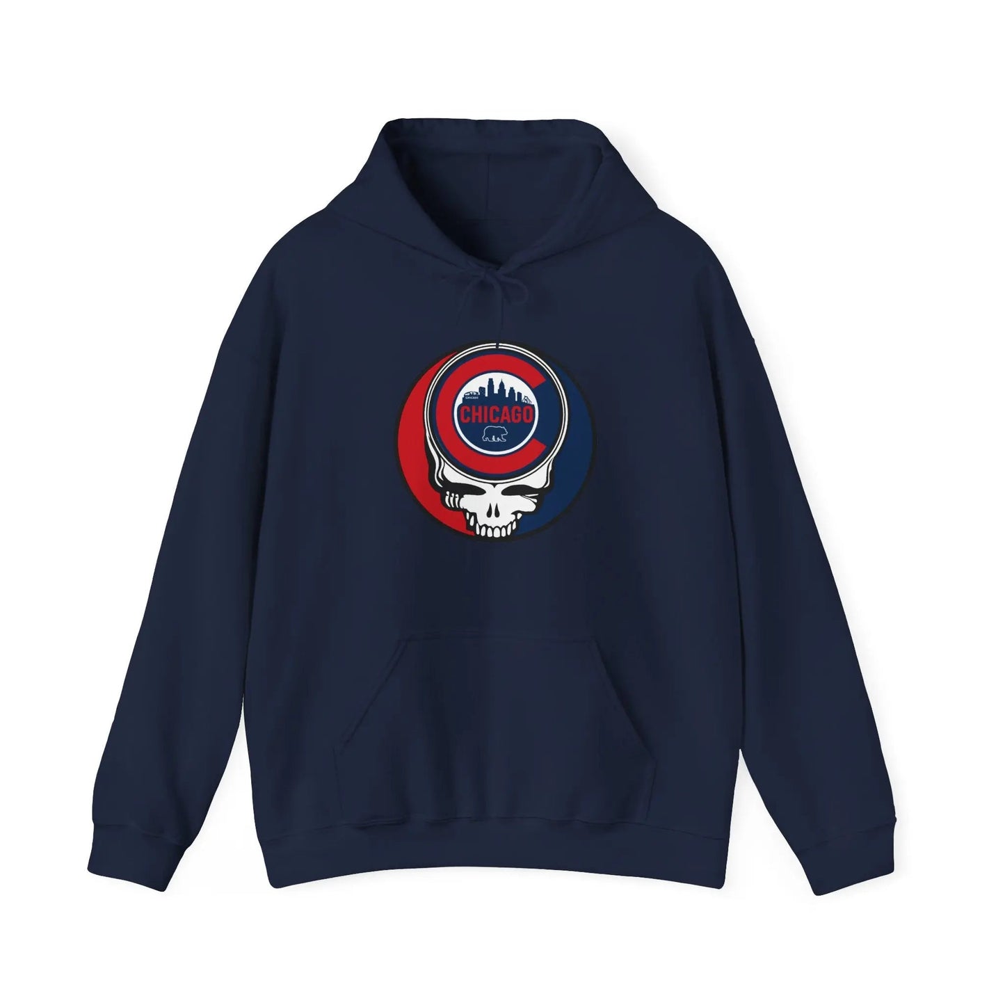 Chicago Cubs Original Stealie × Grateful Dead Hoodie