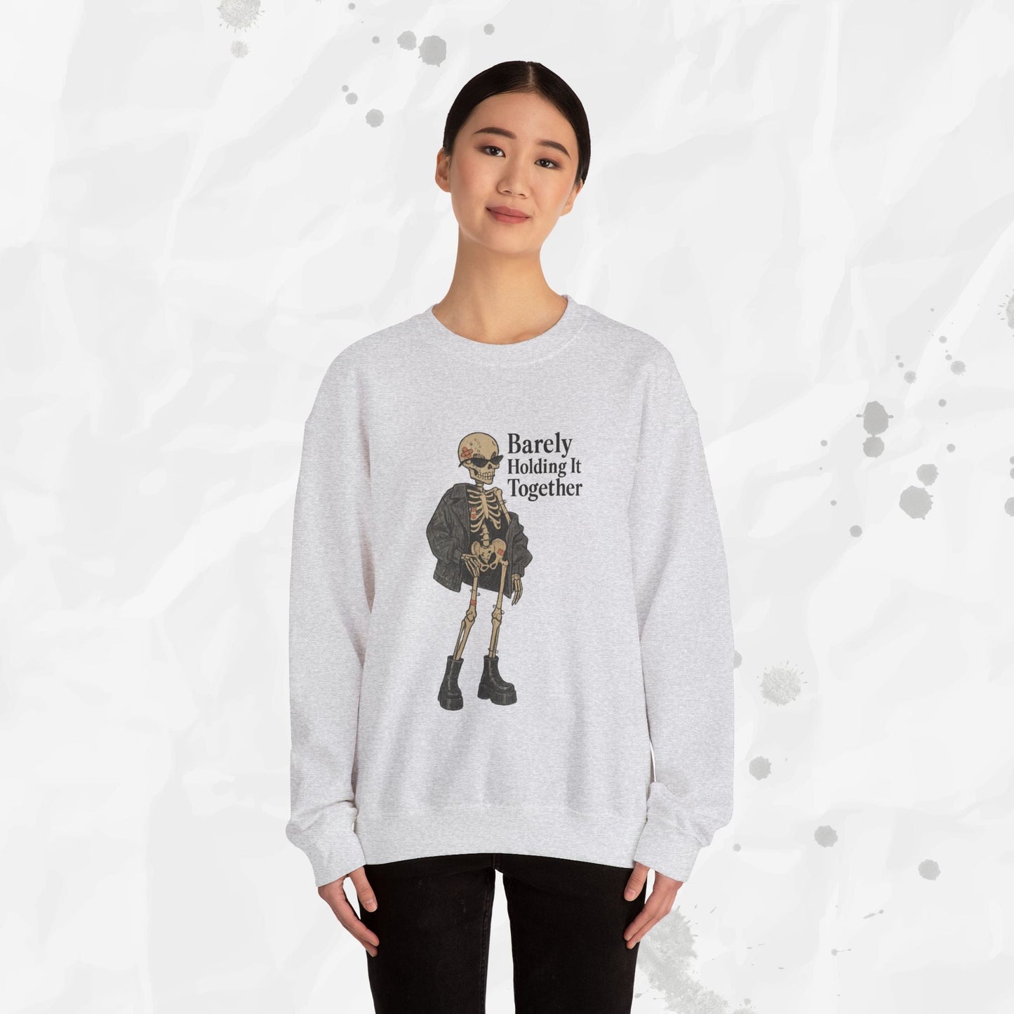 Barely Holding It Together - Crewneck Sweatshirt