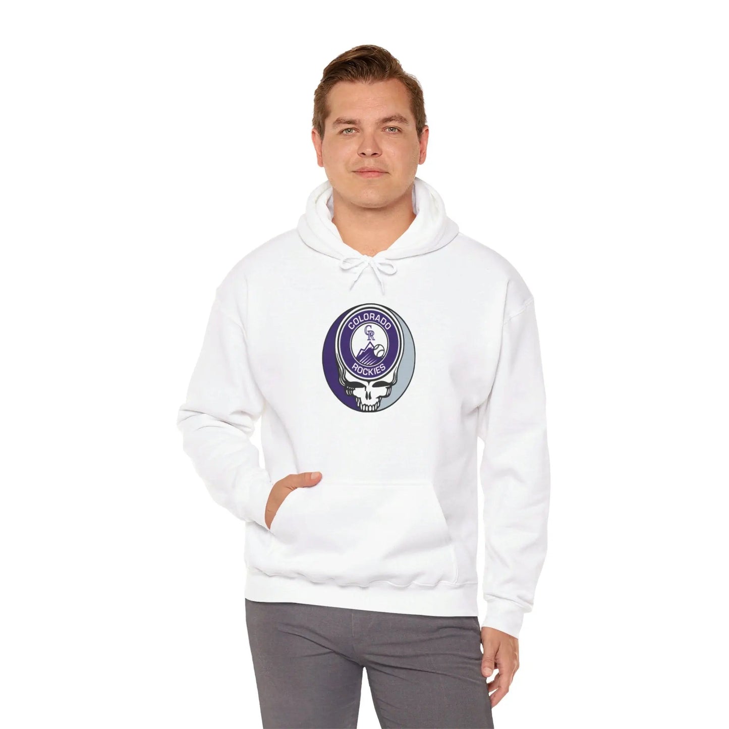 Colorado Rockies Original Stealie × Grateful Dead Hoodie