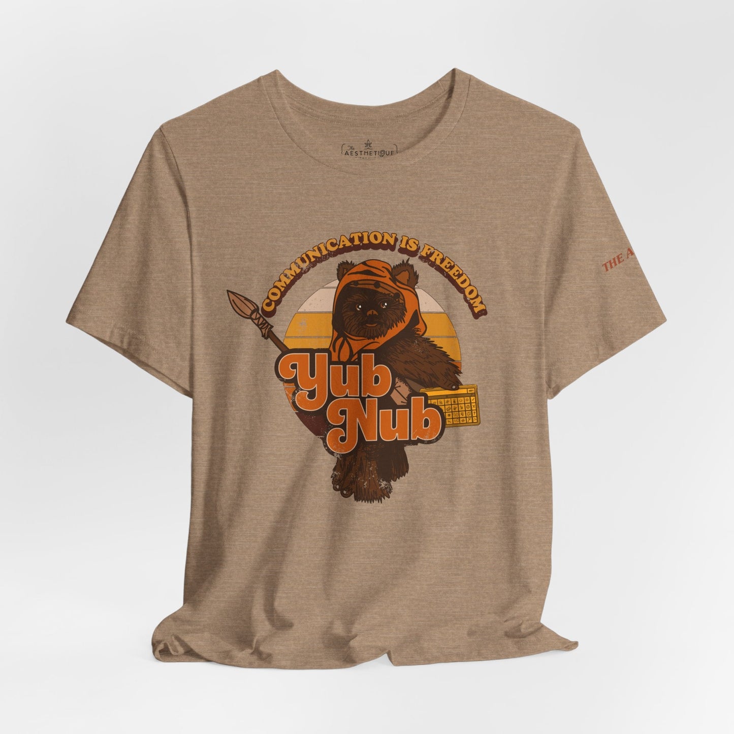 Communication is Freedom - Yub Nub - AAC - Unisex Jersey Short Sleeve Tee