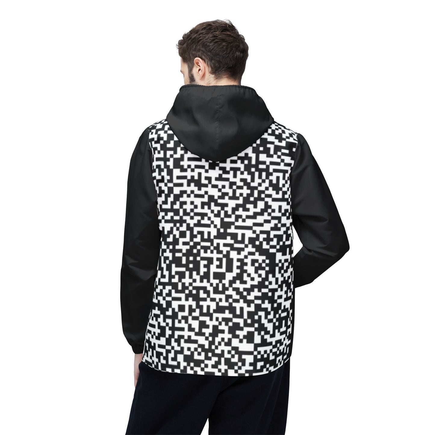 Windbreaker Jacket - "QR Code"