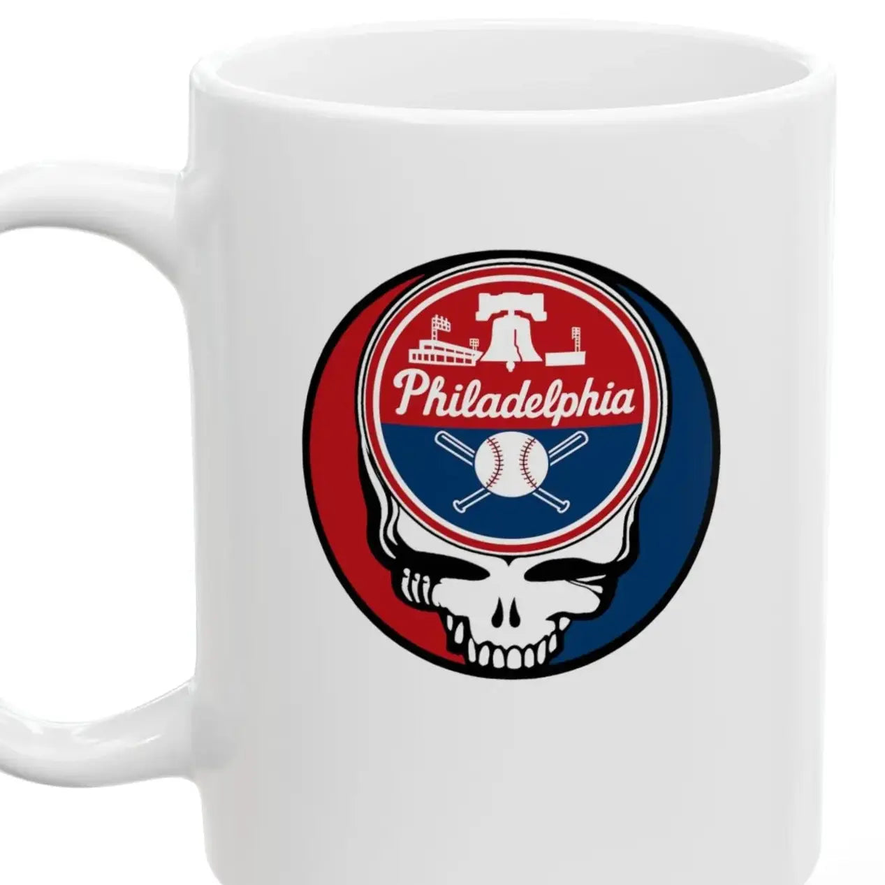 Philadelphia Phillies Original Stealie Grateful Dead Coffee Mug
