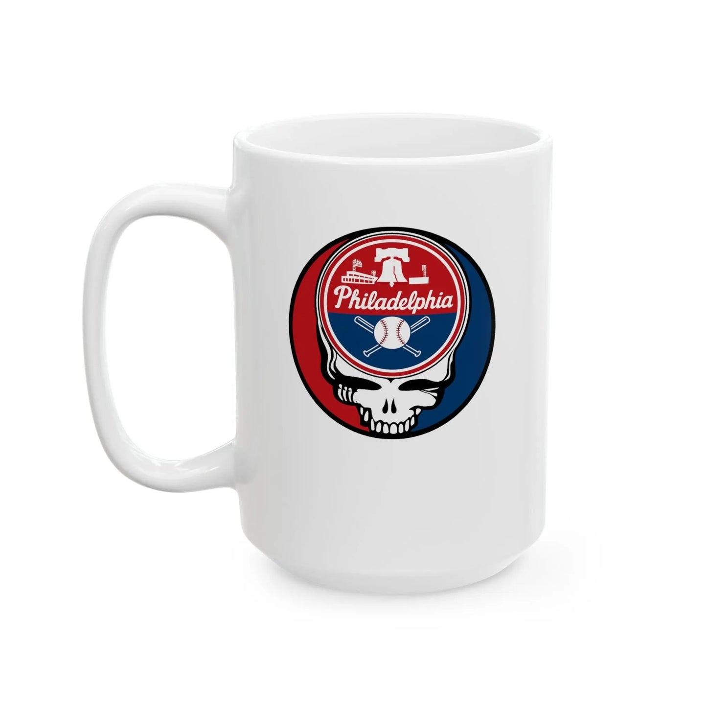 Philadelphia Phillies Original Stealie Grateful Dead Coffee Mug