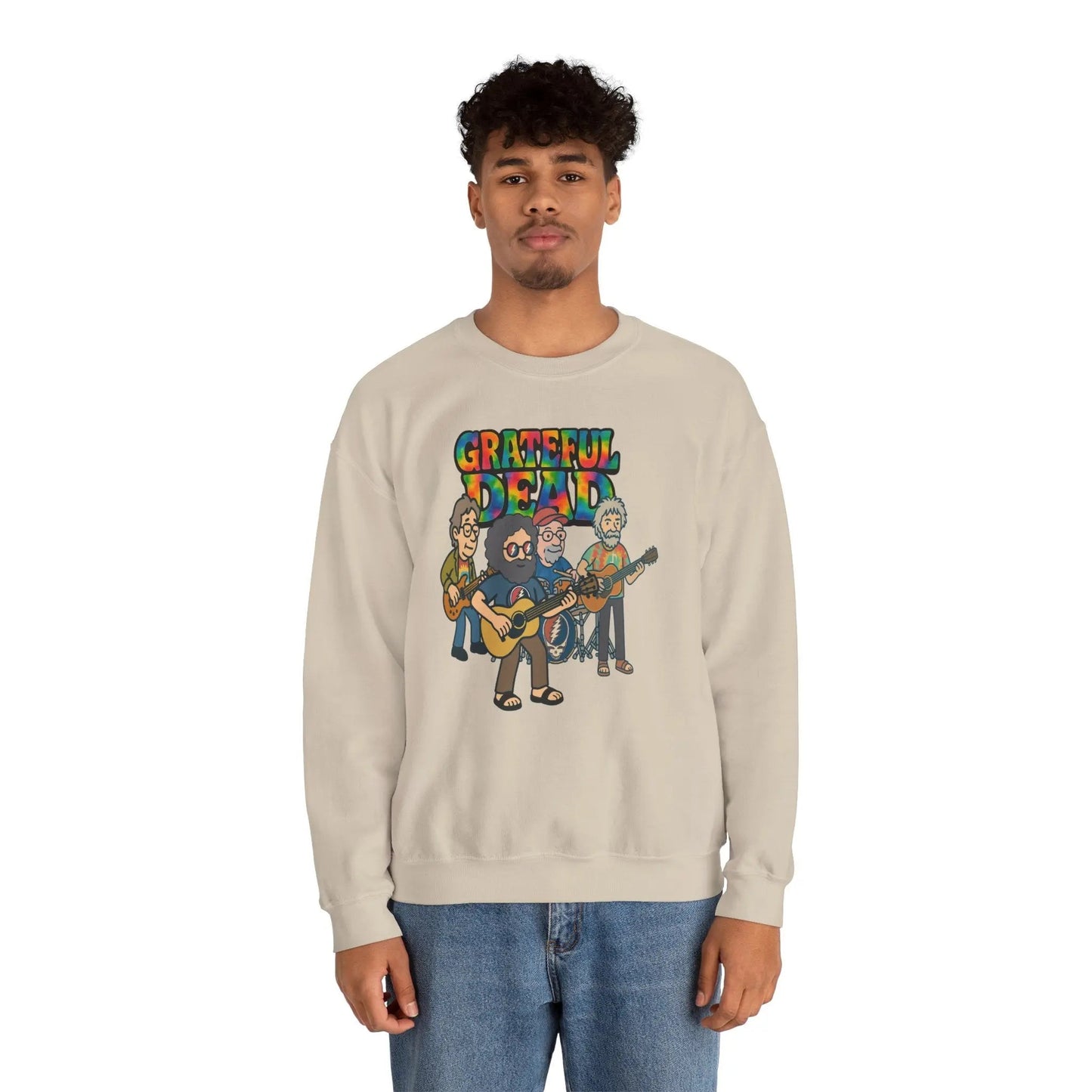 Jerry and The Band | Life is dead.® Crewneck | Grateful Dead