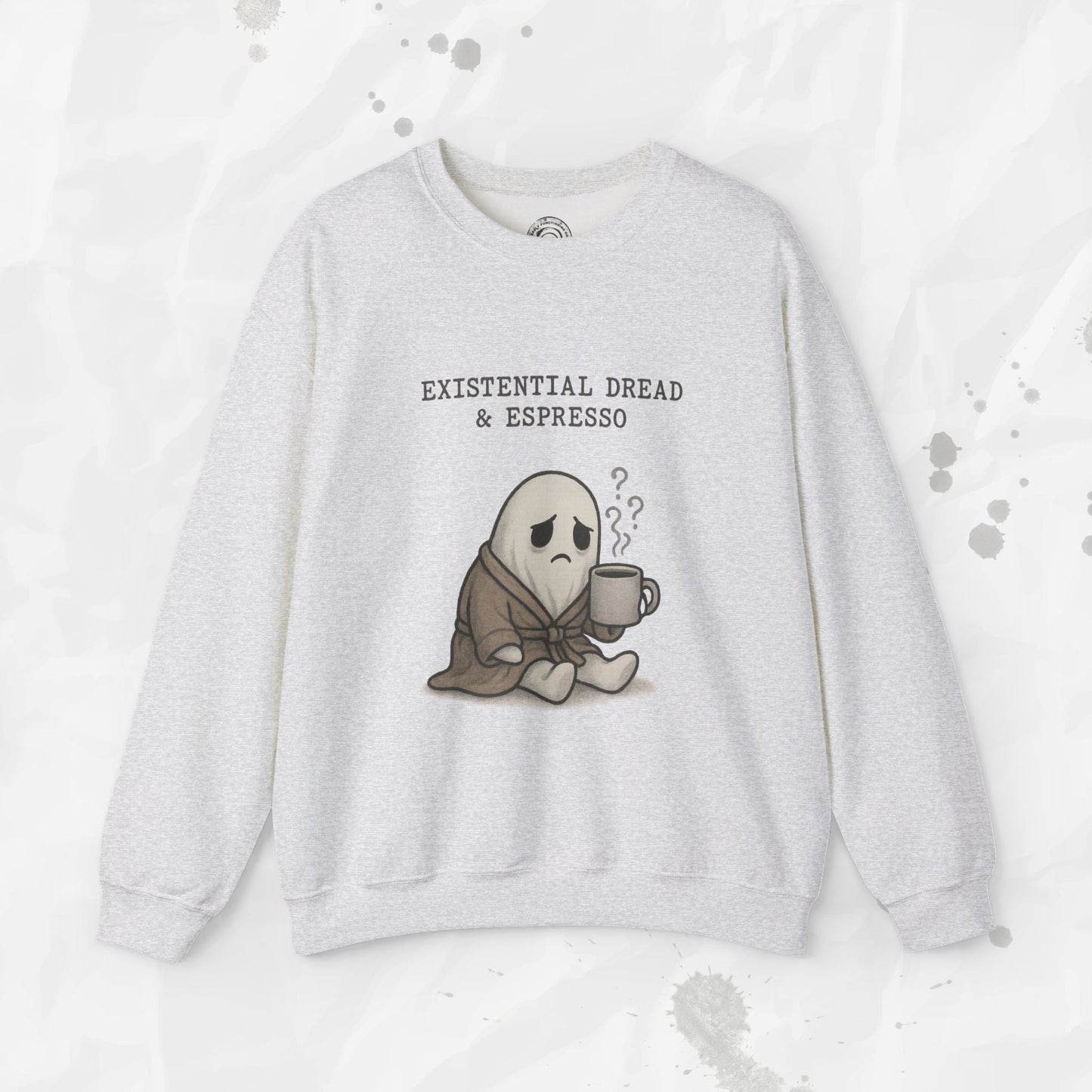 Existential Dread & Espresso - Crewneck Sweatshirt