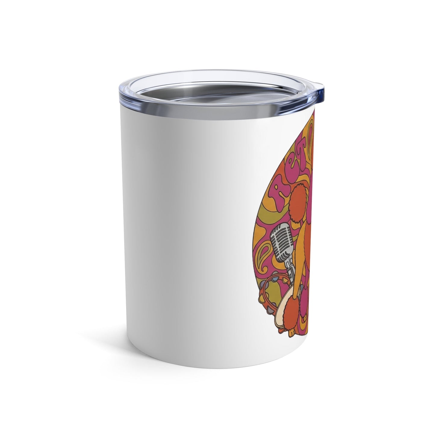 Hi-Fi Hounds - Groovy Poodle 12oz Short Tumbler