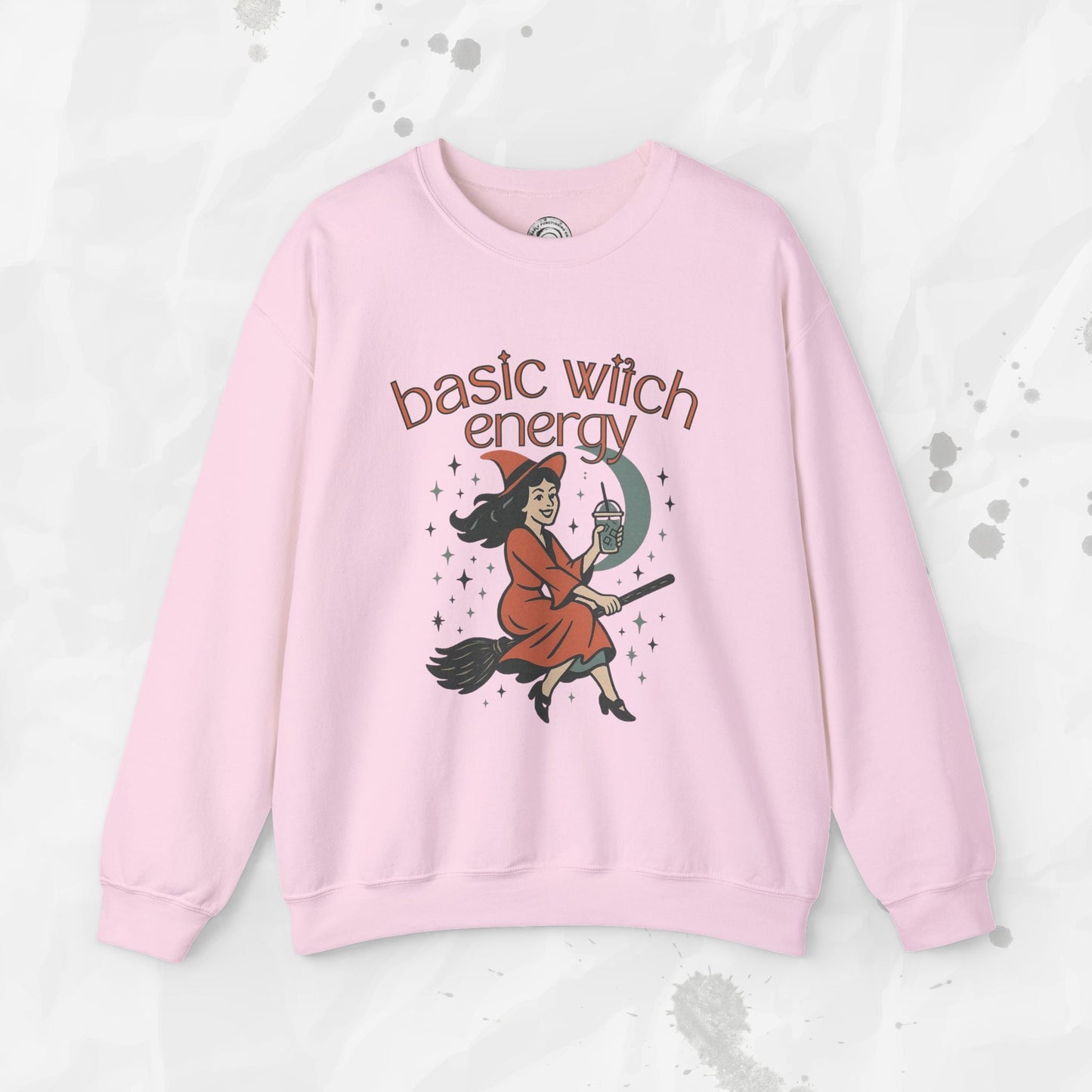Basic Witch Energy - Crewneck Sweatshirt