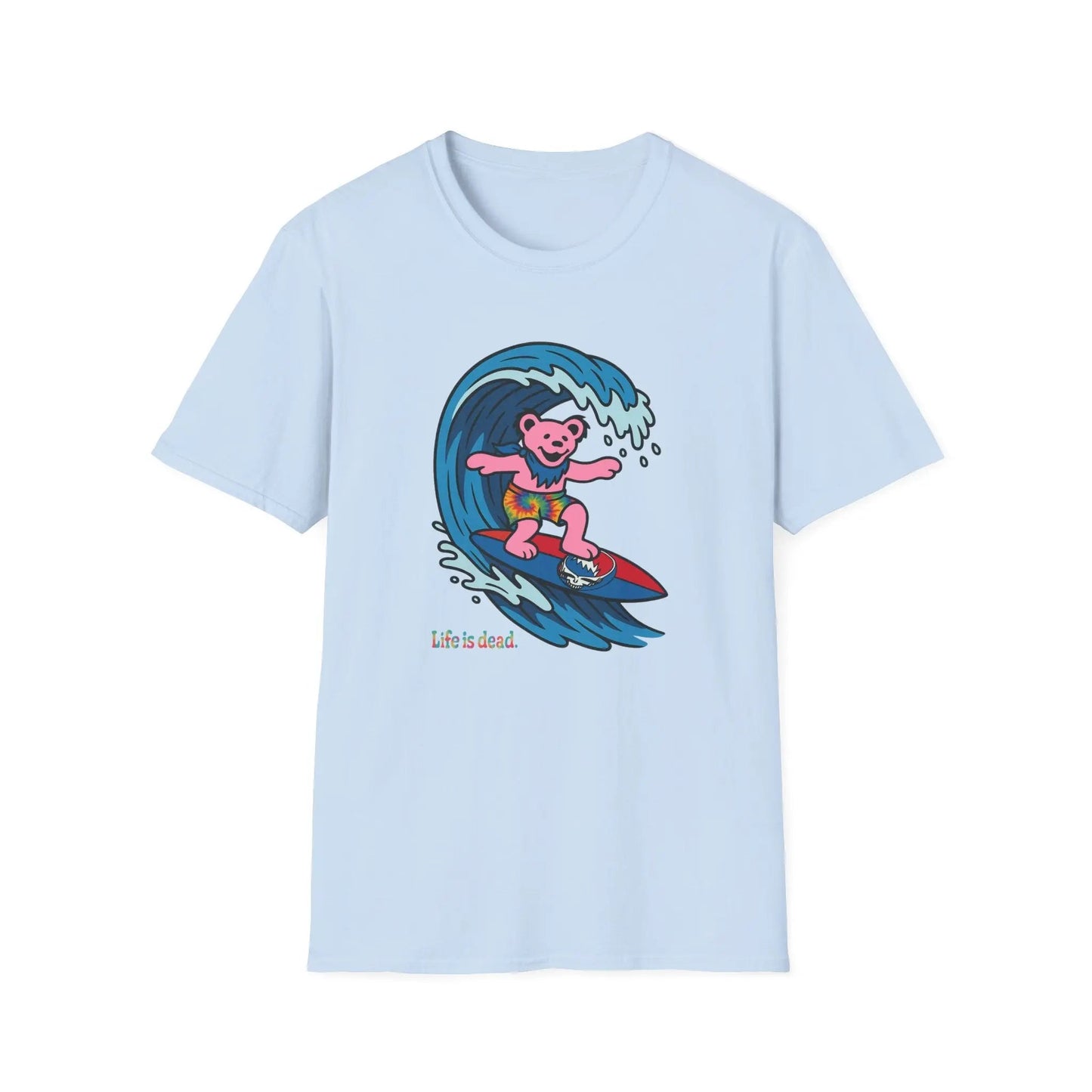Surfin' Bear - Life is dead.® × Grateful Dead Tee