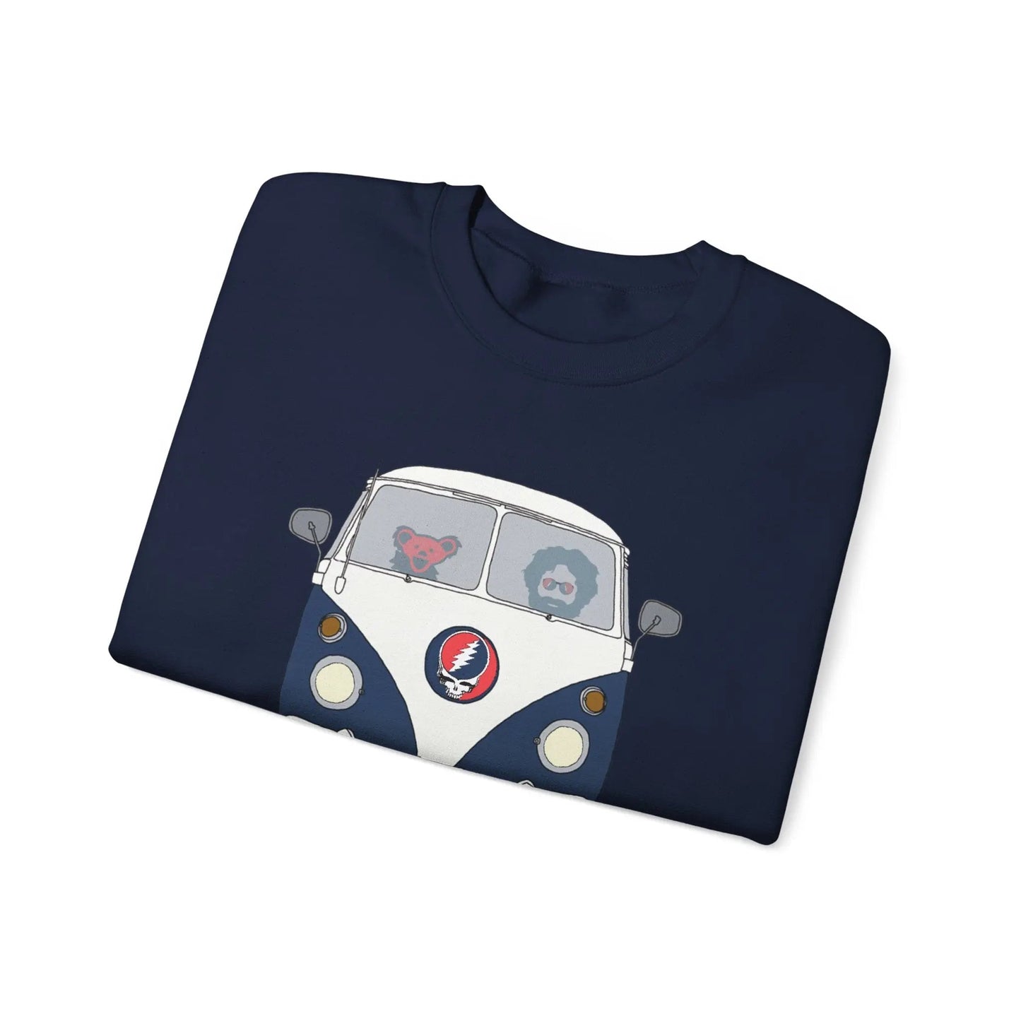 Jerry's Takin' The Bus Life is dead.® Crewneck | Grateful Dead