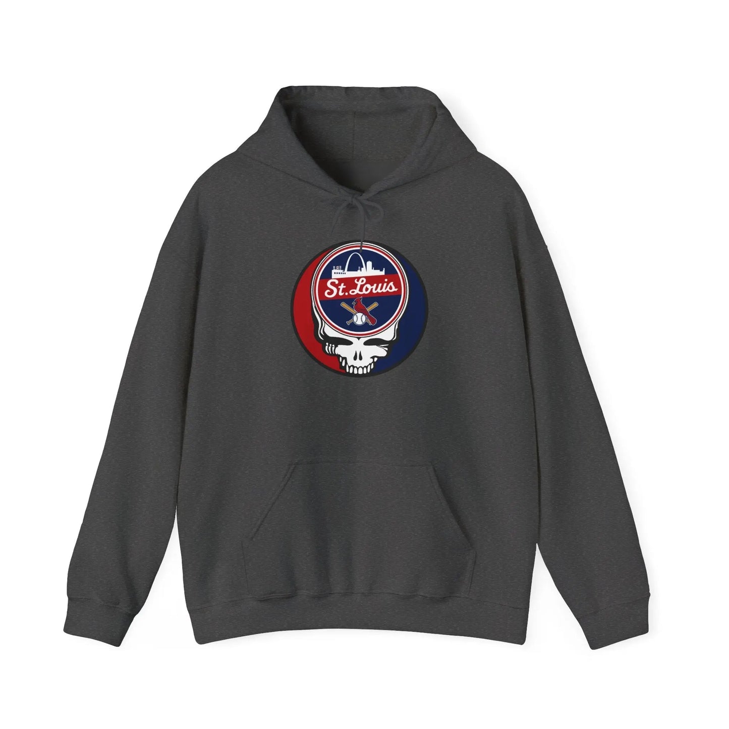St. Louis Cardinals Original Stealie × Grateful Dead Hoodie