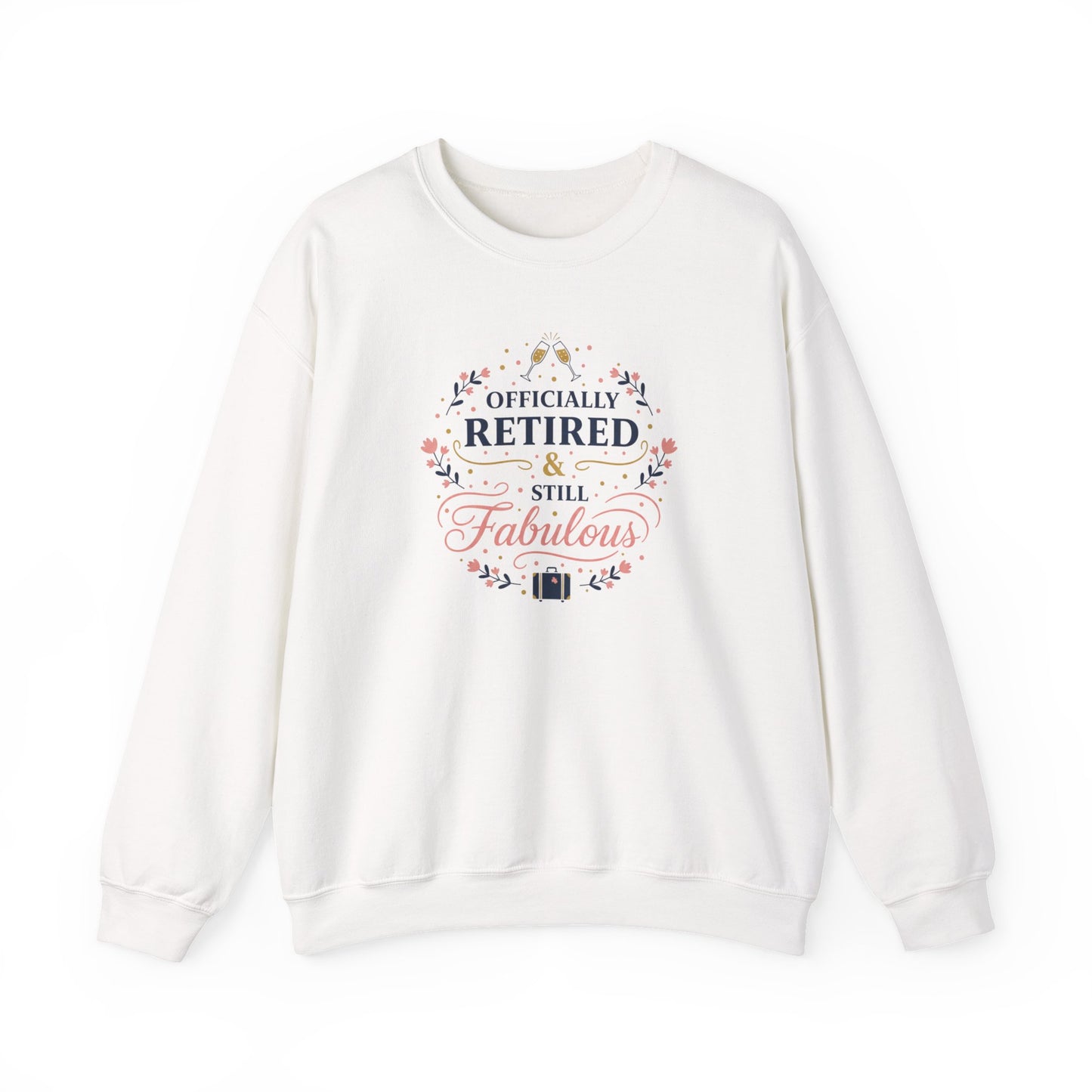 Officially Retired & Still Fabulous Sweatshirt | retirement gifts for women, personalized retirement gifts