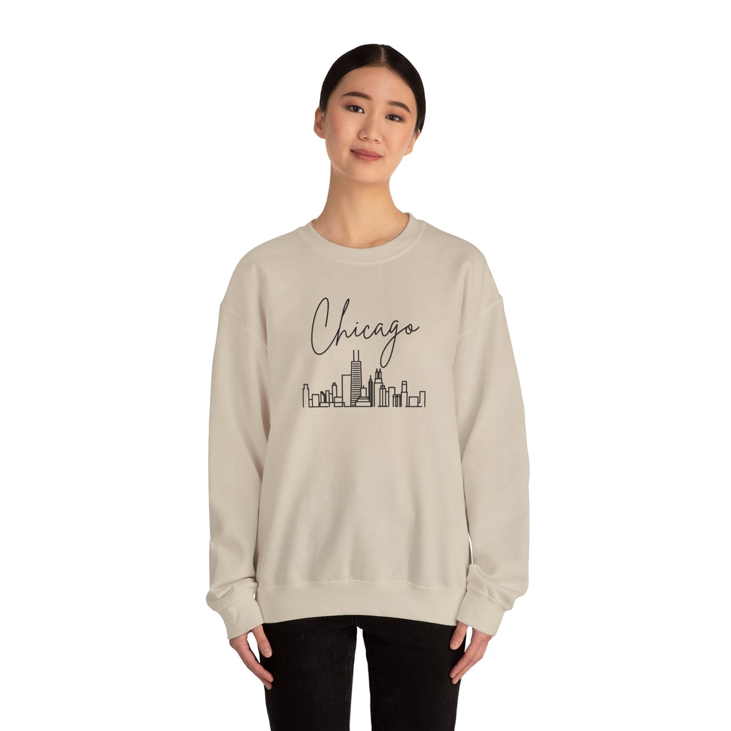 Chicago Skyline Sweatshirt - Women's