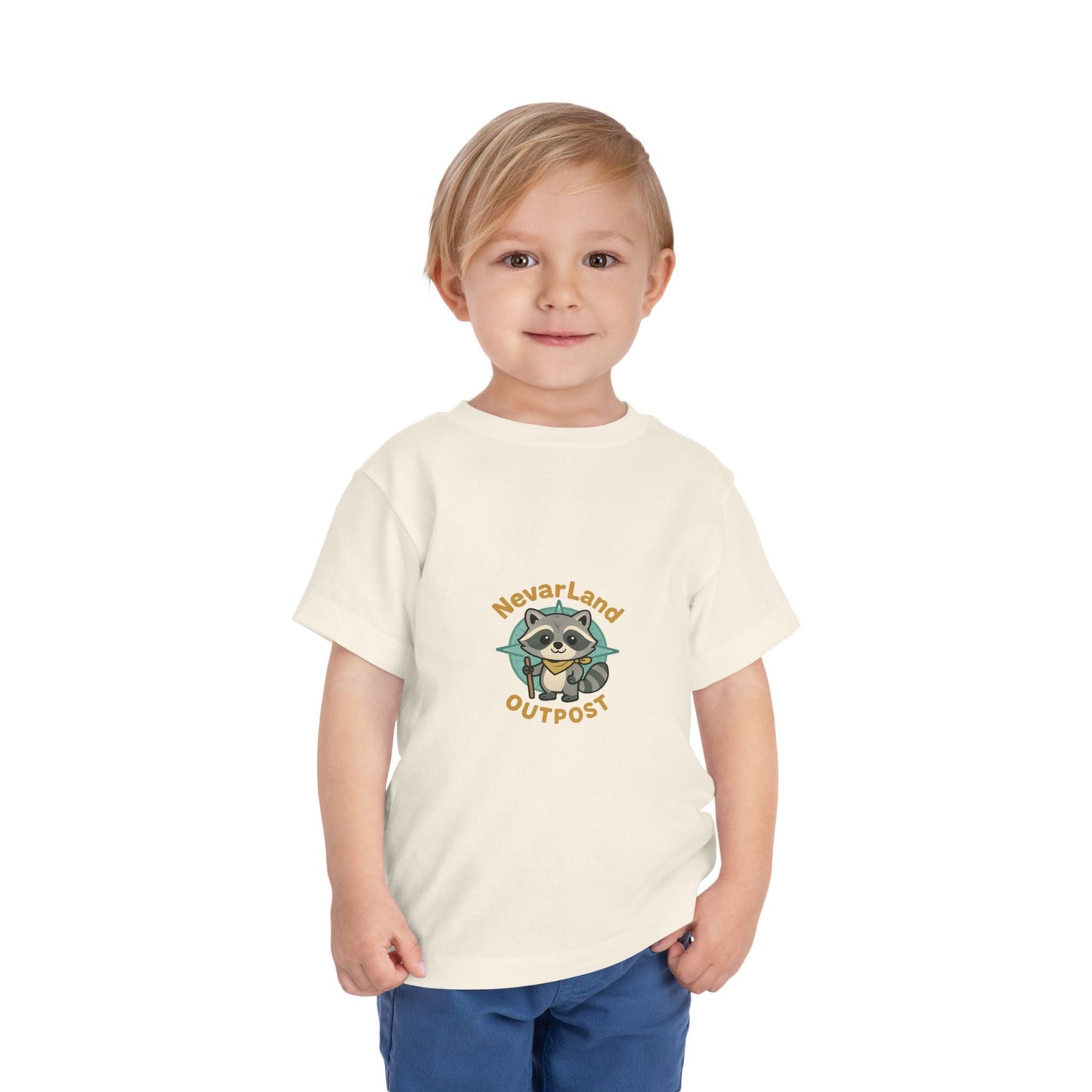 "NevarLand Outpost" Raccoon Adventure - Toddler Tee