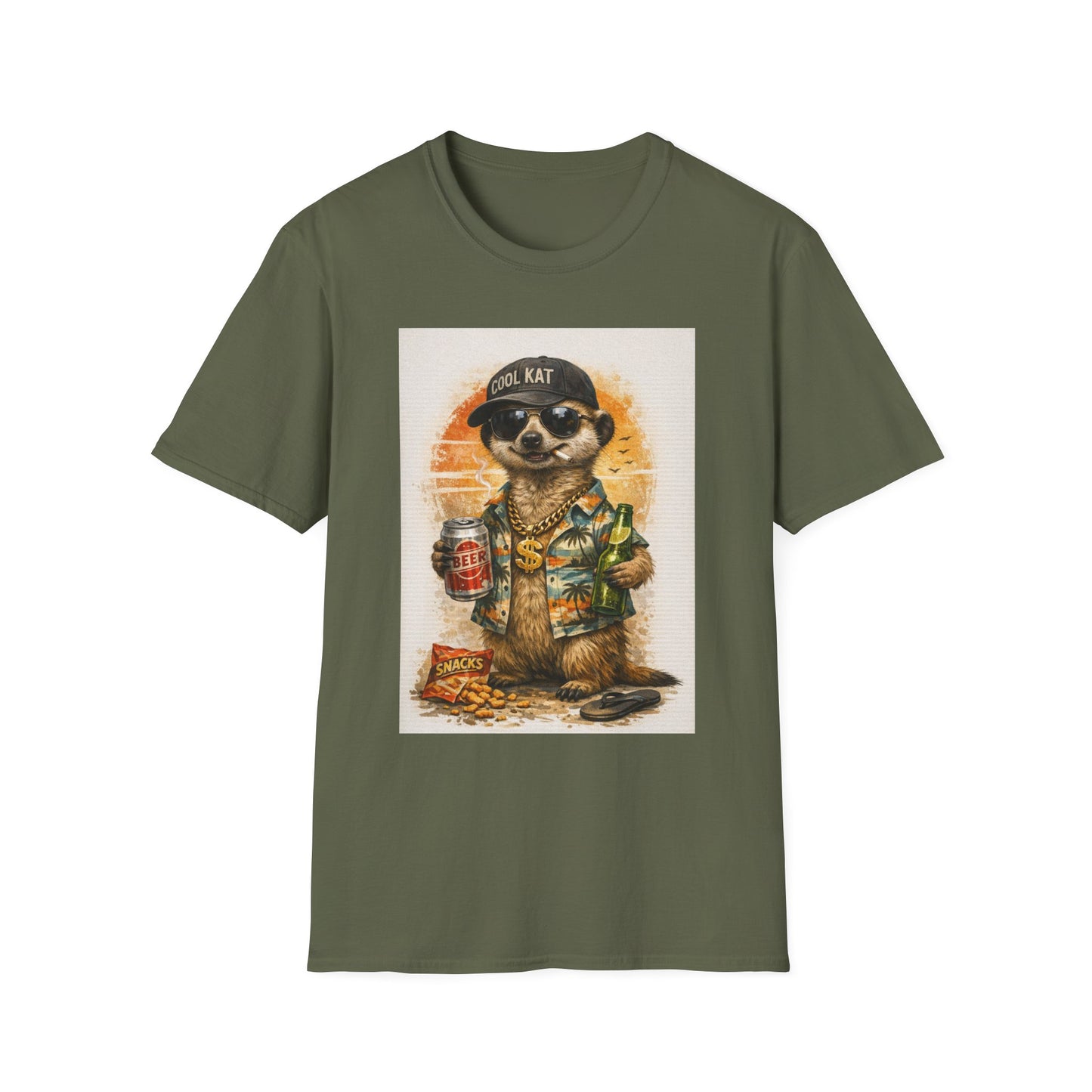 Meerkat Shirt – Funny Realistic Animal Tee for True Meerkat Lovers