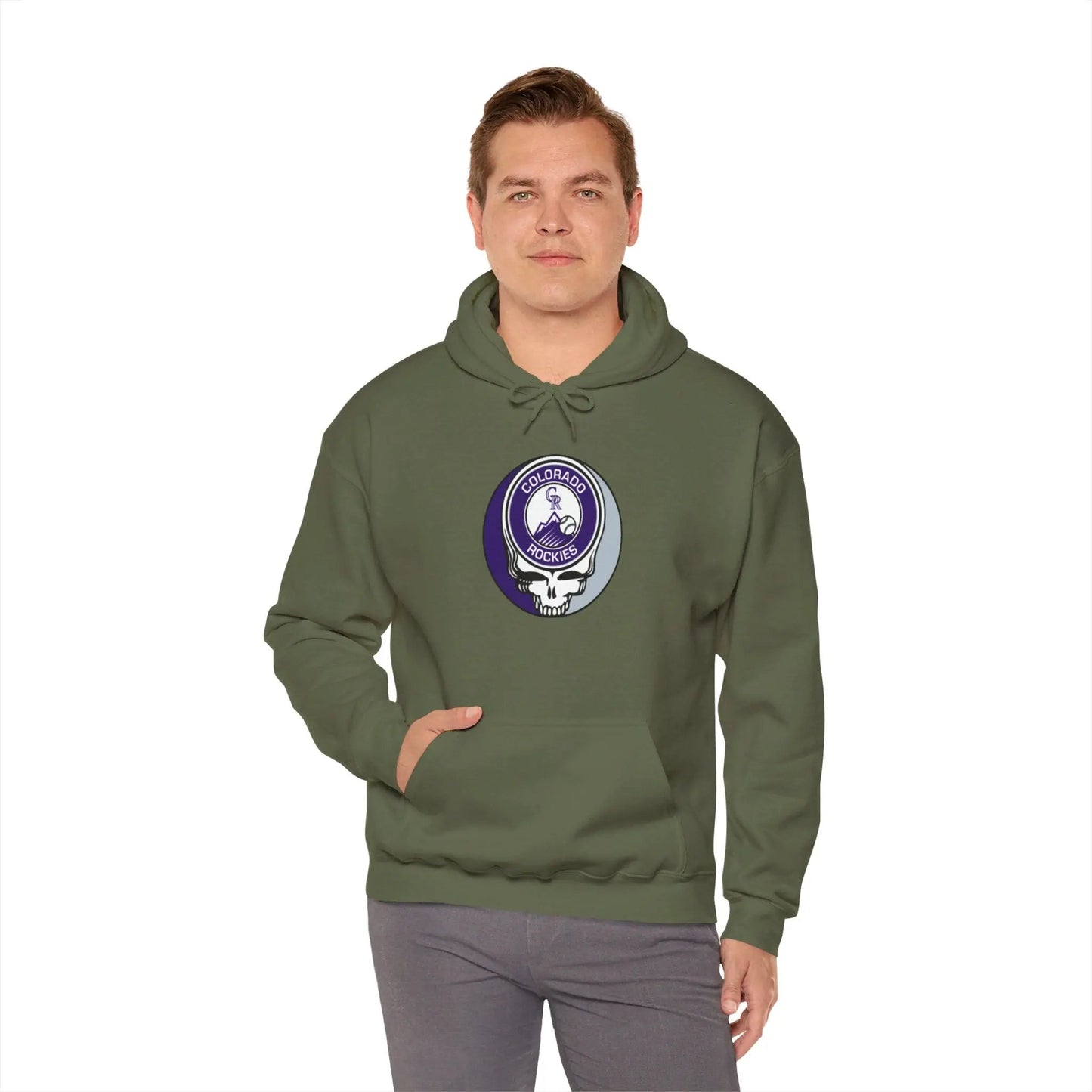 Colorado Rockies Original Stealie × Grateful Dead Hoodie
