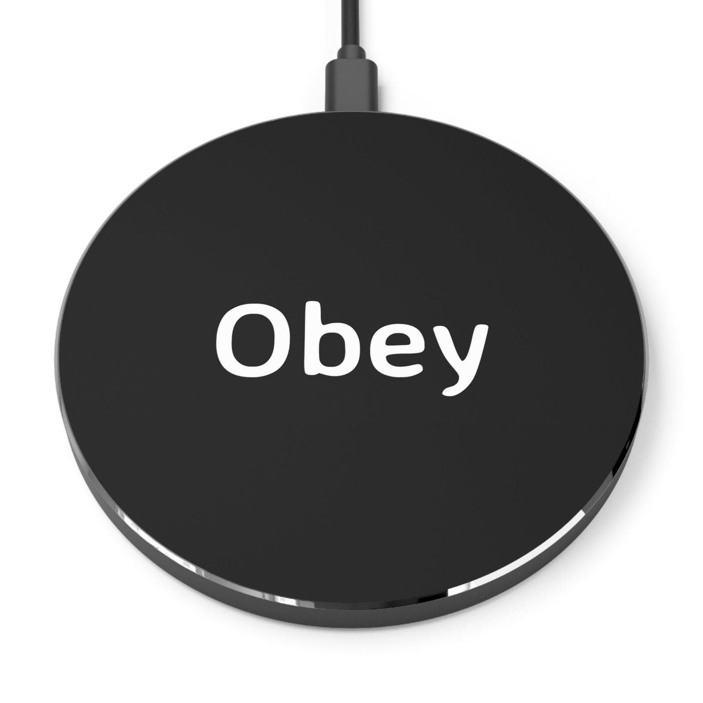 Wireless Charger -"Obey"
