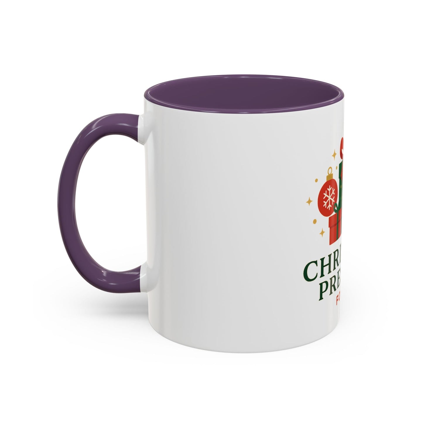 Christmas Presents Coffee Mug — Holiday Gift Mug (Accent 11/oz)
