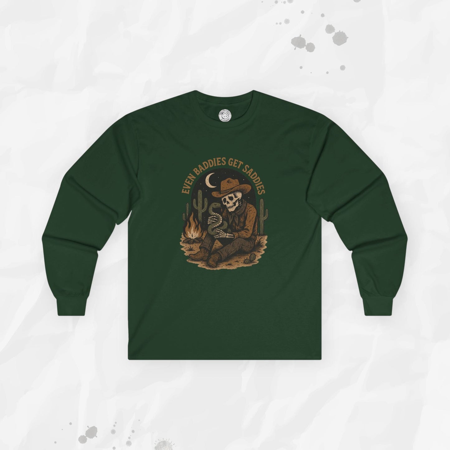 Even Baddies Get Saddies - Long Sleeve T-Shirt