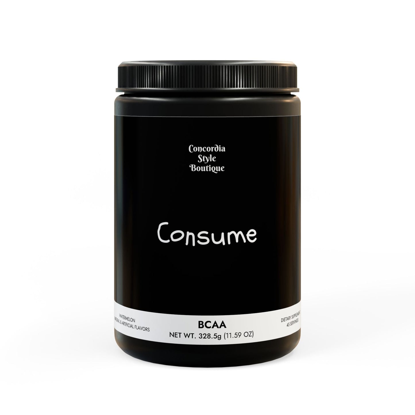BCAA Supplement, Watermelon (325g, 11.46oz, 45 servings)