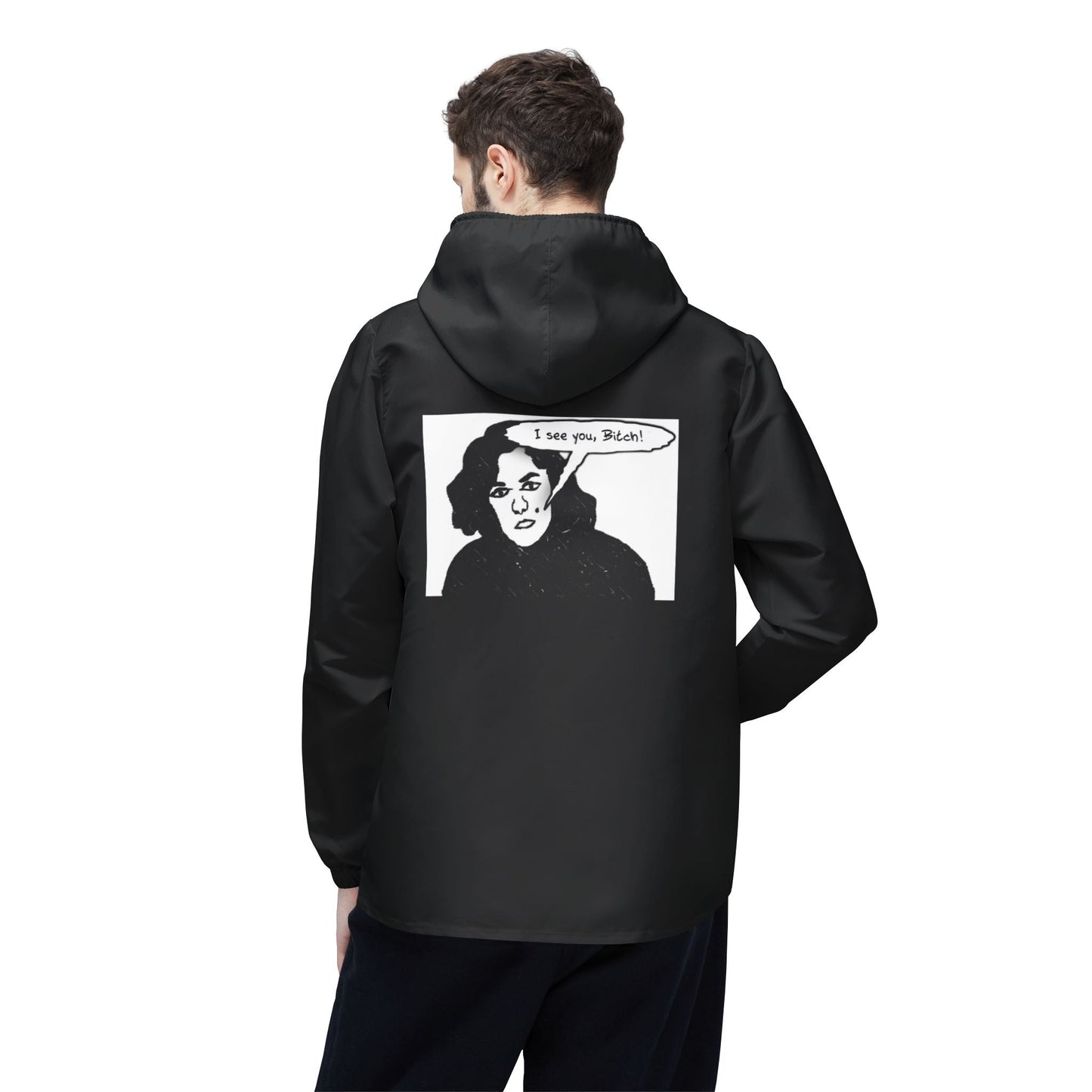 Windbreaker Jacket - "I See You"