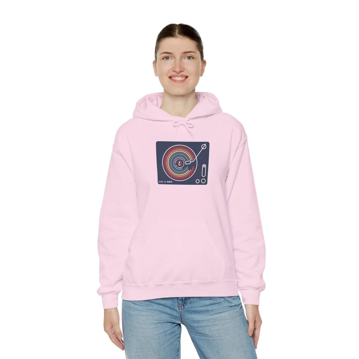 Life is dead.® Music Is What Colors Sound Like Hoodie