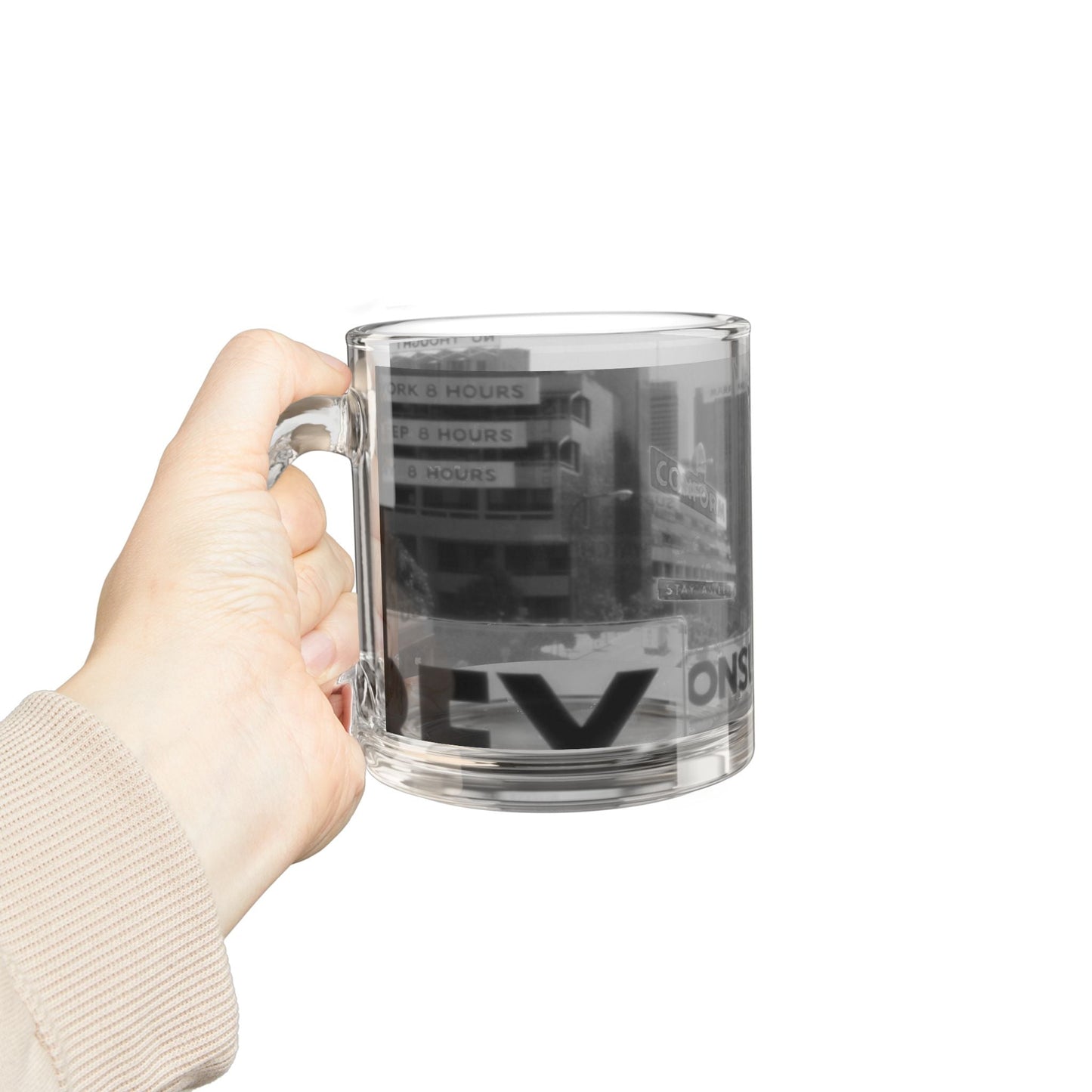 Retro Glass Mug - 10 oz - "They Live"