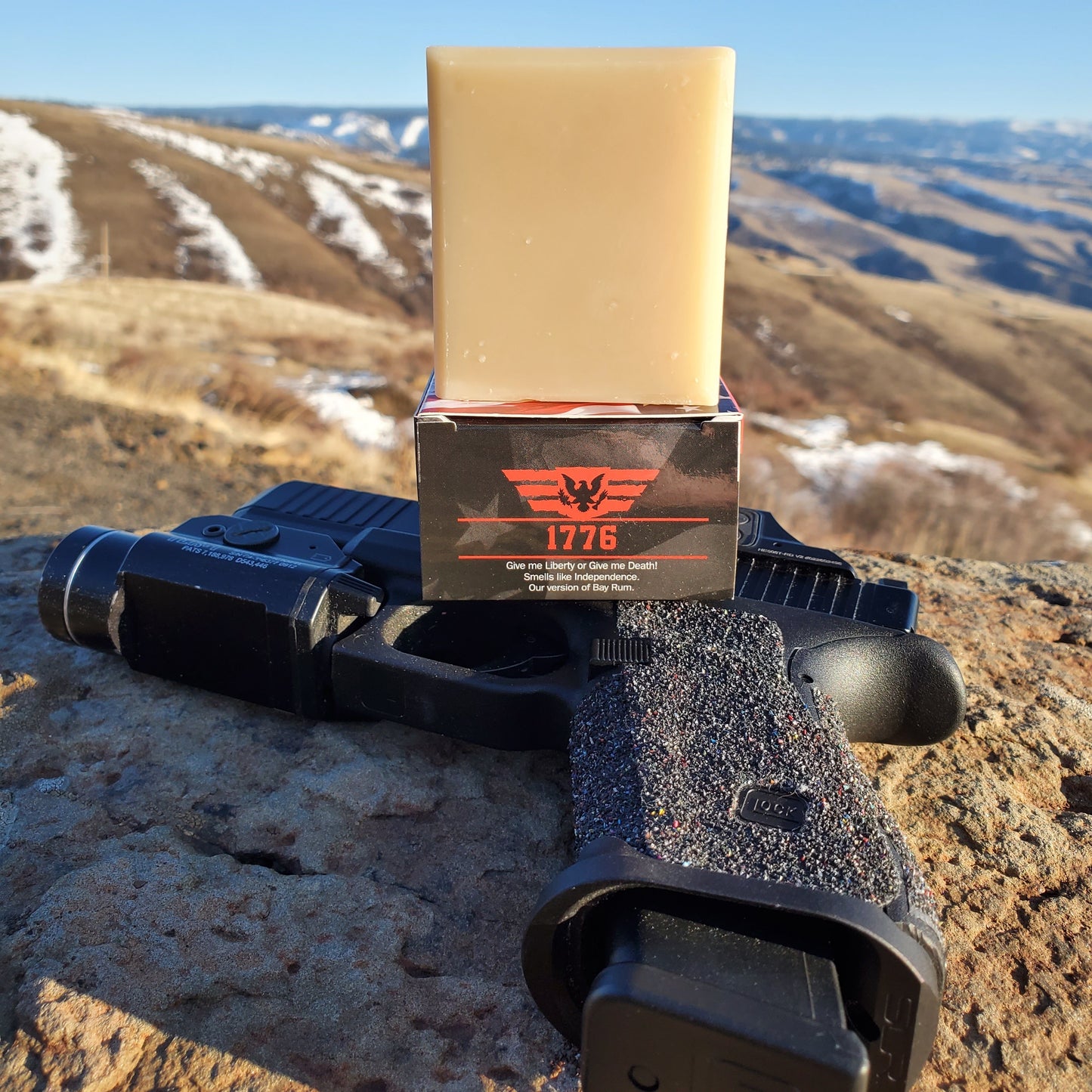 1776 Bay Rum Natural Mens Soap