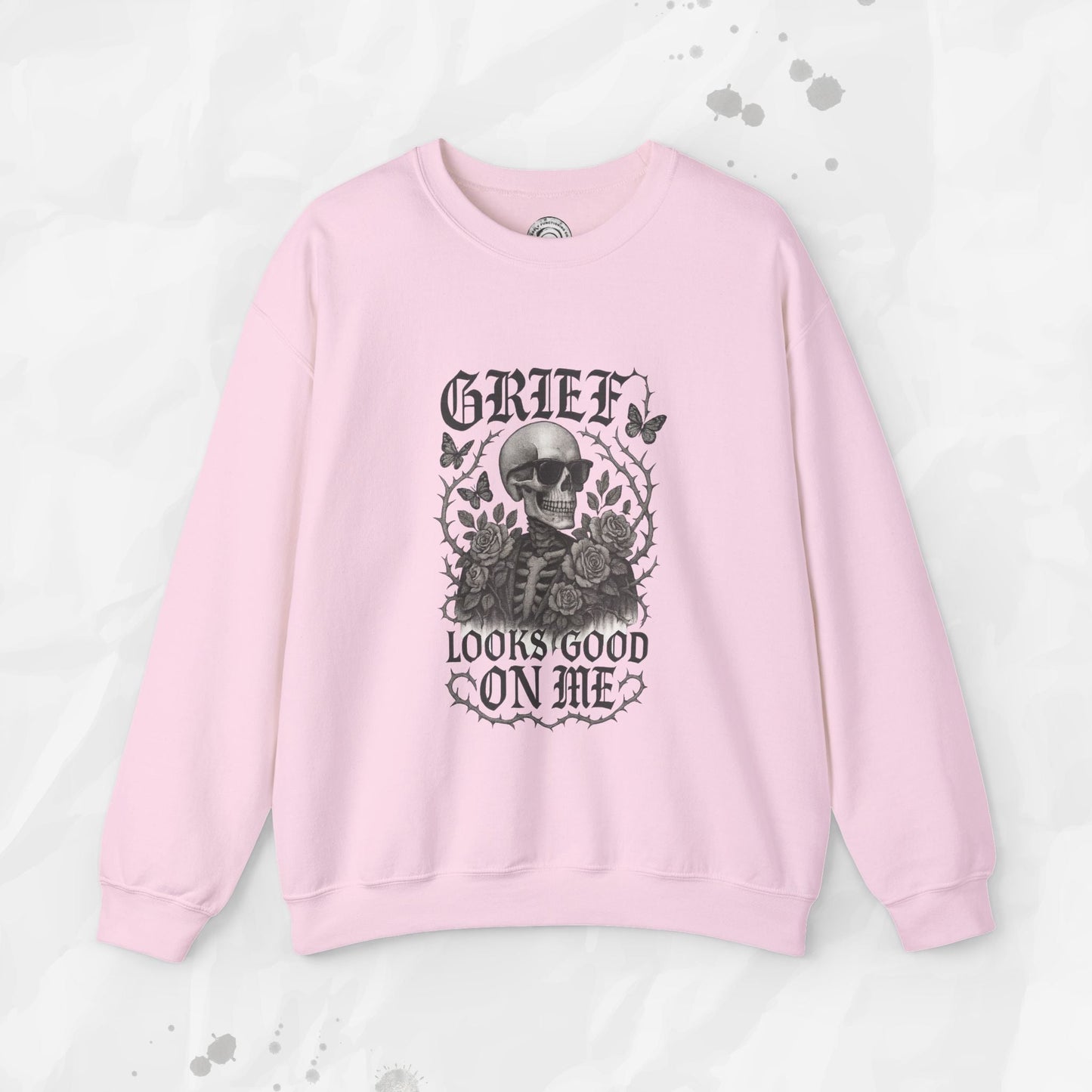 Grief Looks Good on Me - Crewneck Sweatshirt