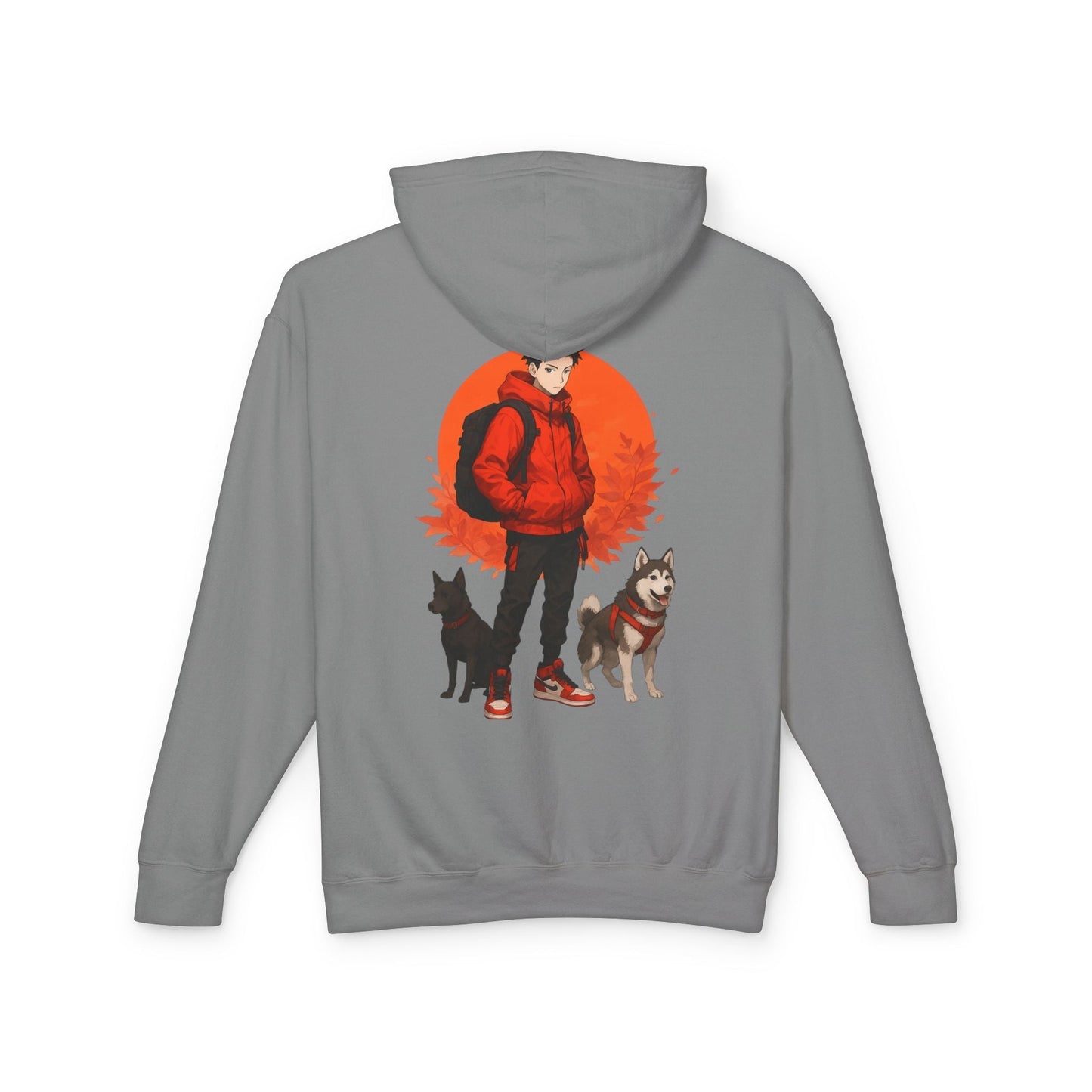Artful Lightweight Hooded Sweatshirt for Art Enthusiasts and Young Adults
