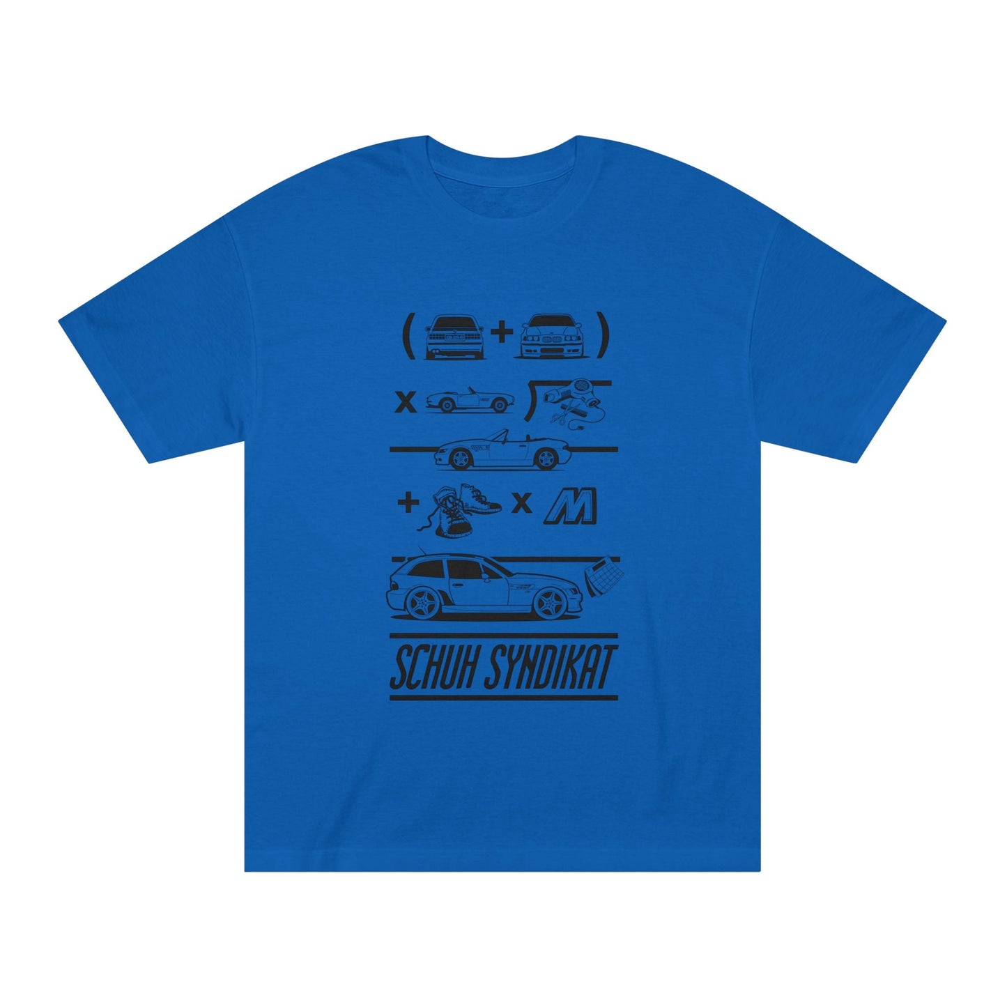 Schuh Syndikat, Clownshoe Math Tee - Unisex American Apparel Classic T-Shirt