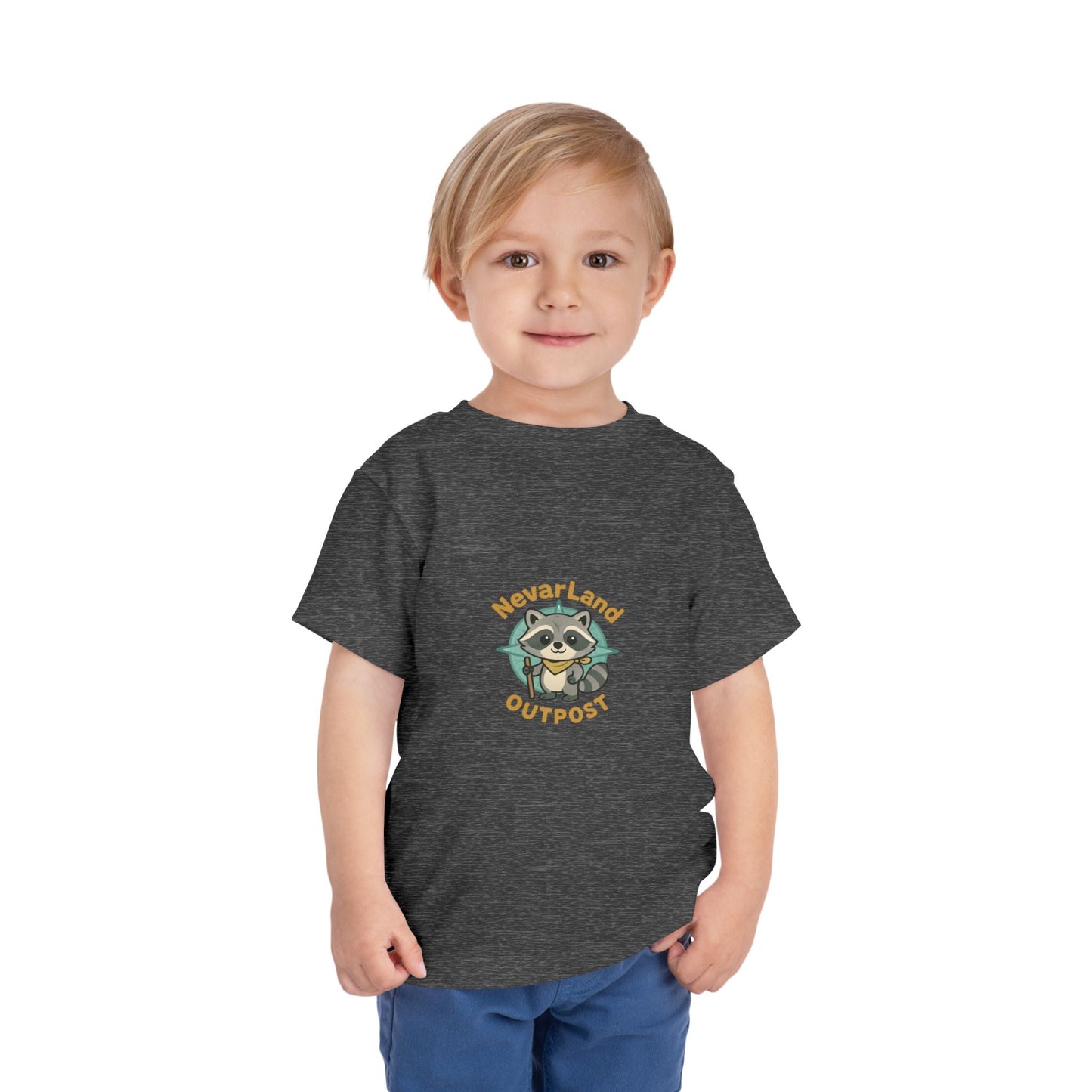 "NevarLand Outpost" Raccoon Adventure - Toddler Tee