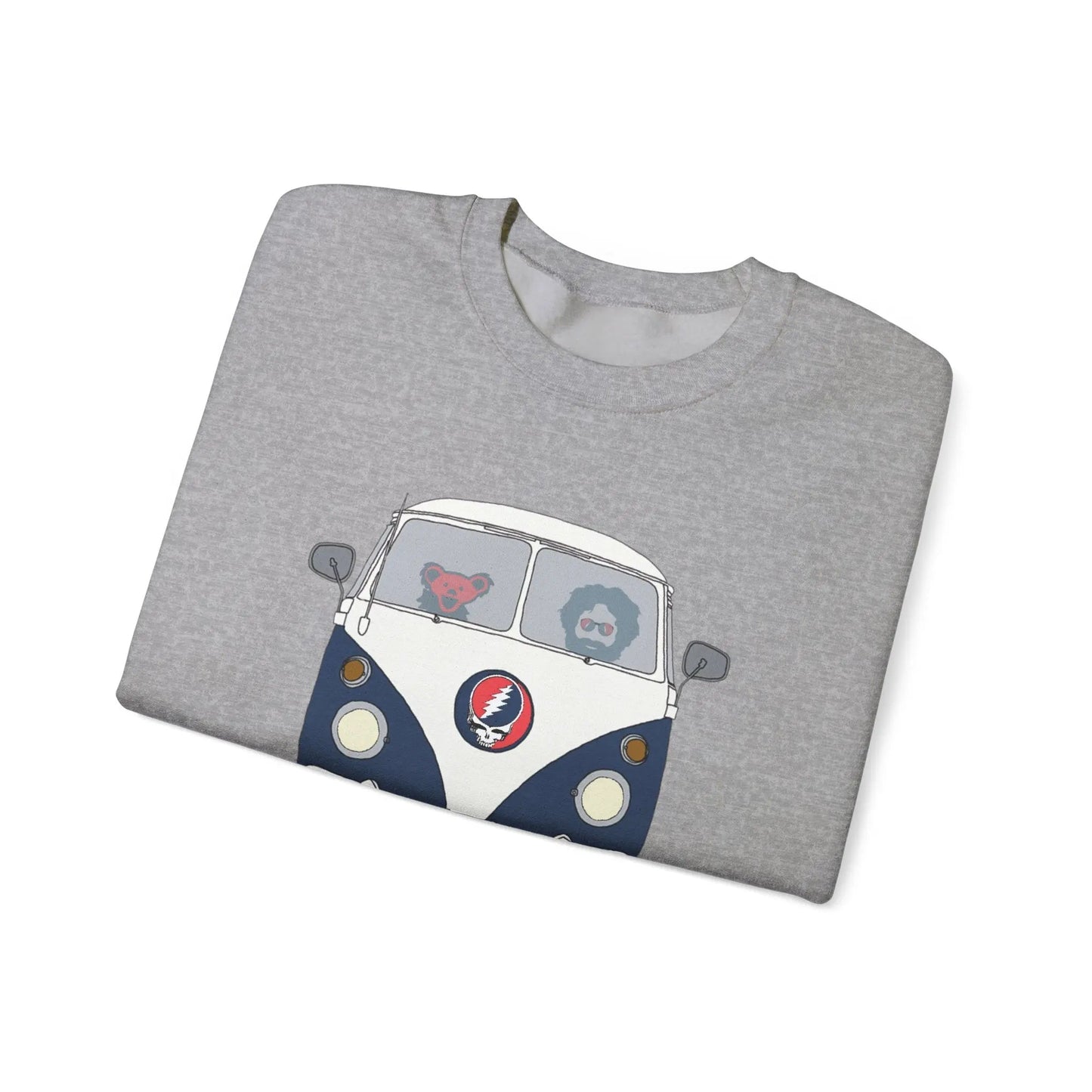 Jerry's Takin' The Bus Life is dead.® Crewneck | Grateful Dead