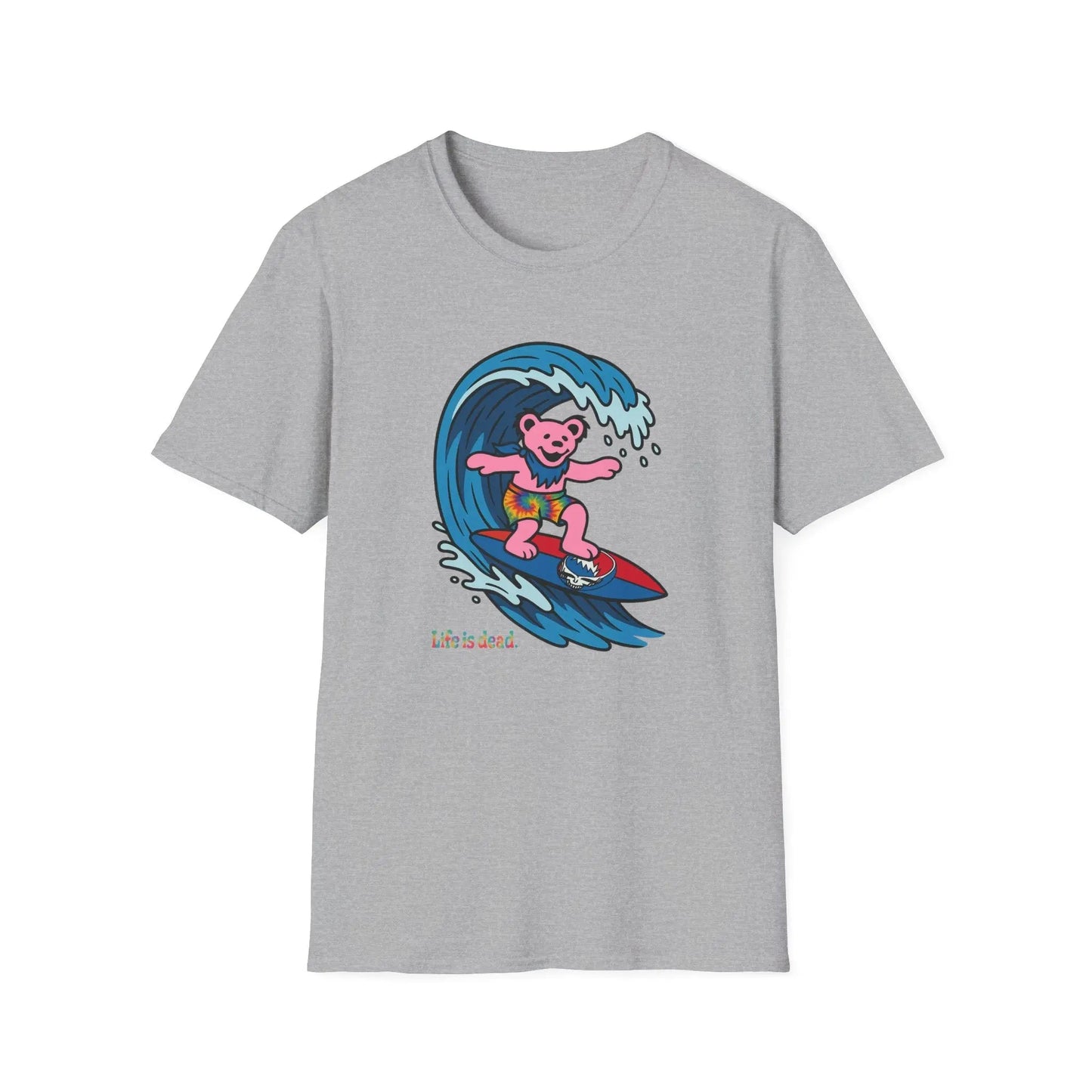 Surfin' Bear - Life is dead.® × Grateful Dead Tee