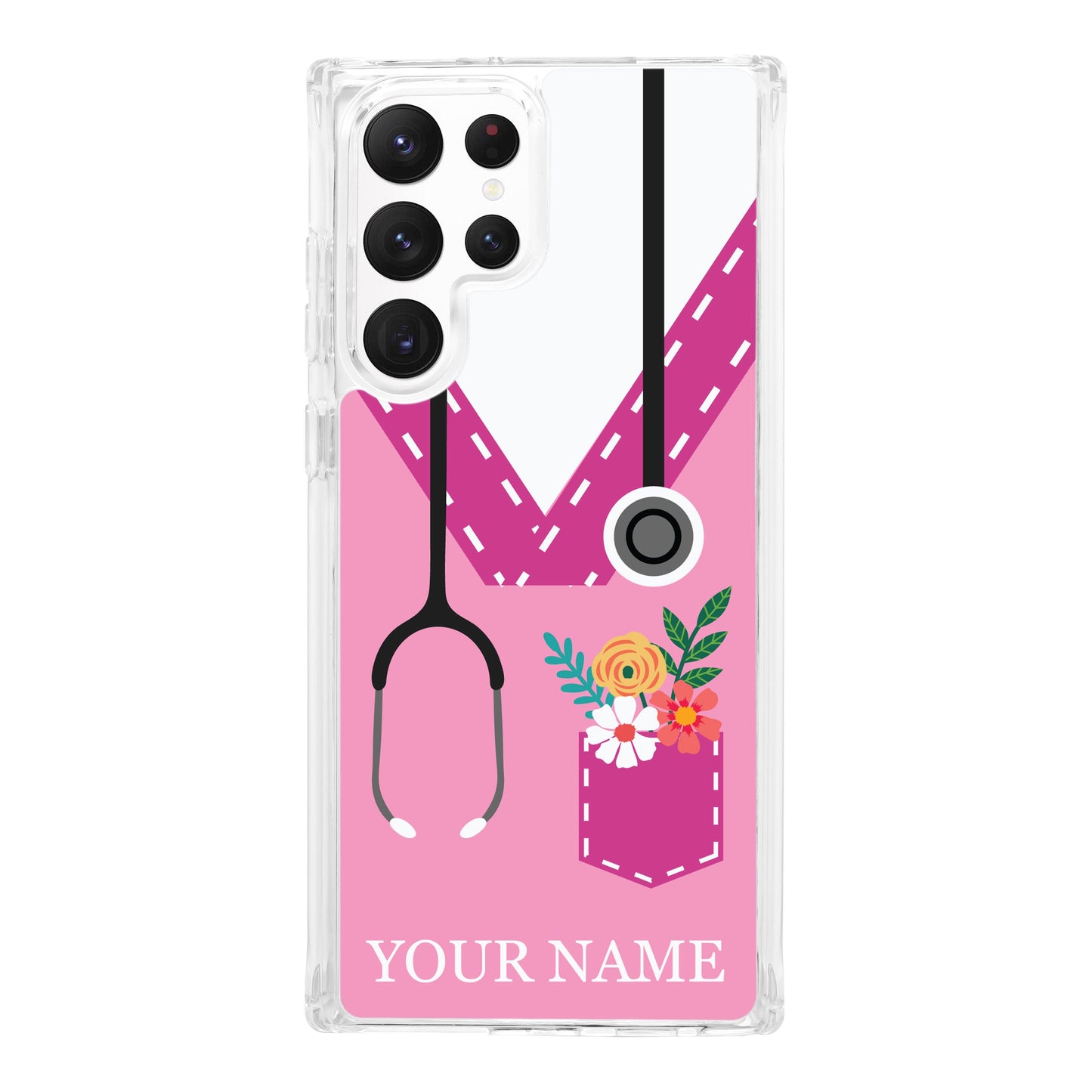 Nurse HD Custom Name Samsung Galaxy S23 Phone Case